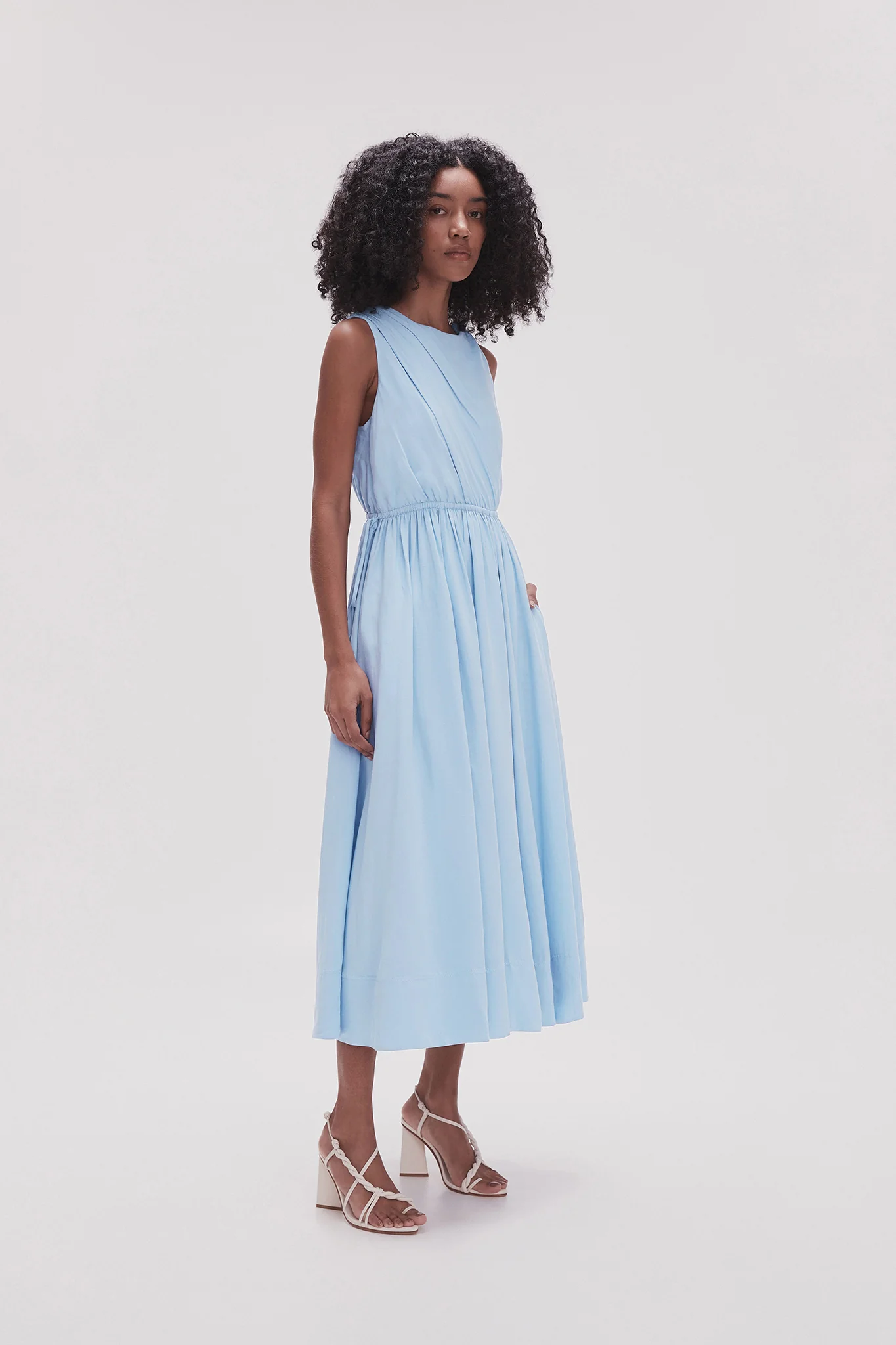 Abbey Twisted Midi Dress - Image 3