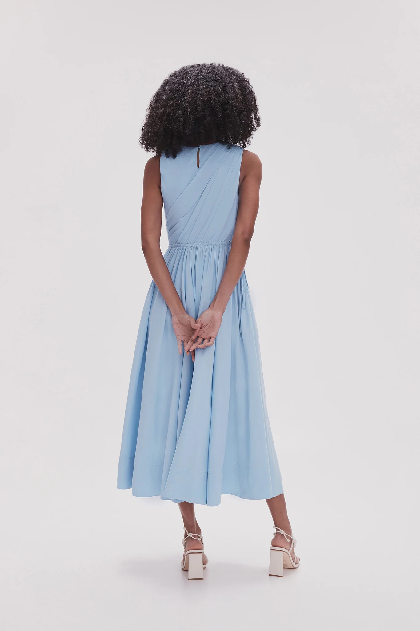 Abbey Twisted Midi Dress - Image 5