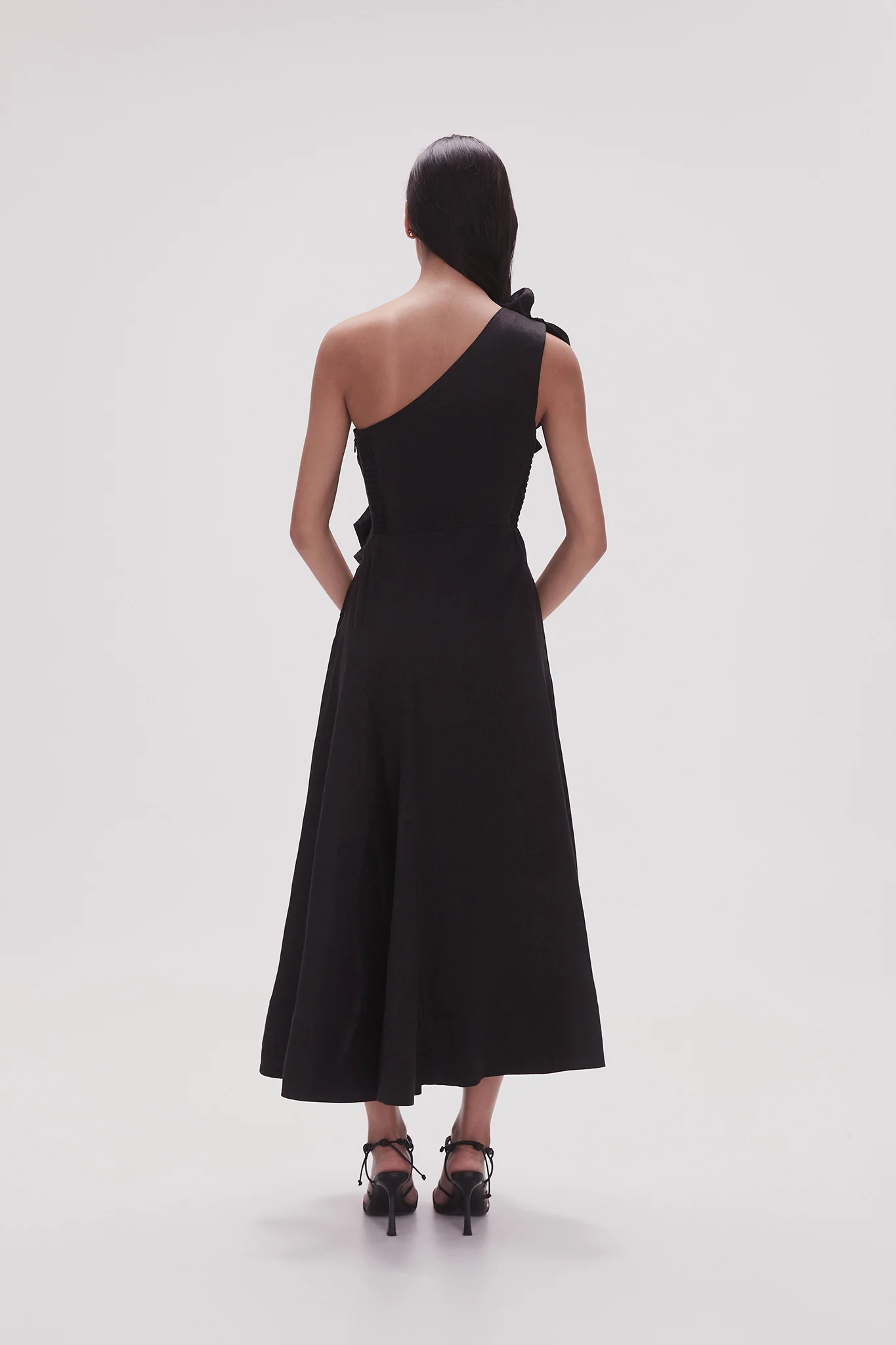 Adelia Ruffle Midi Dress - Image 5