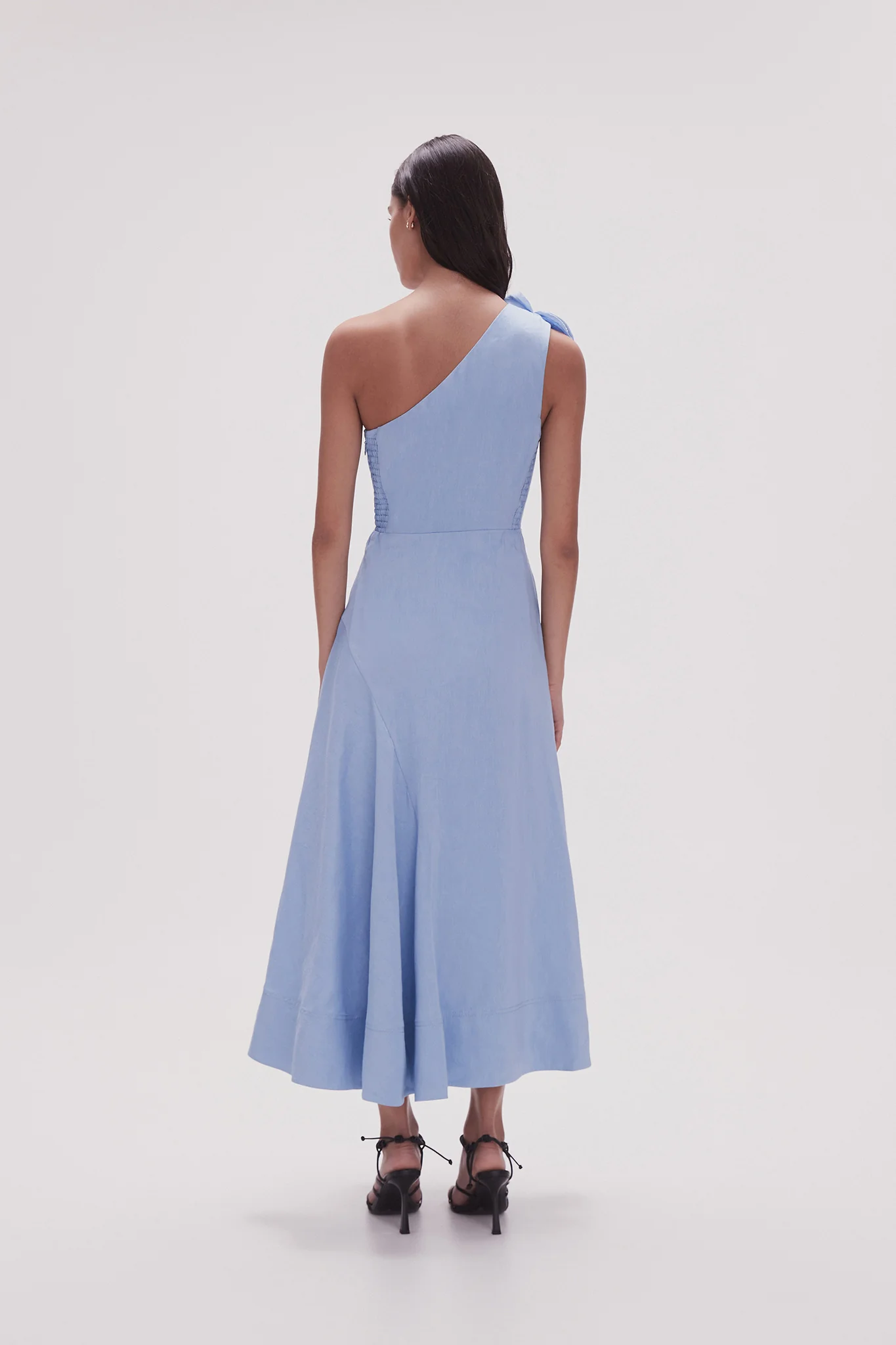 Adelia Ruffle Midi Dress - Image 5