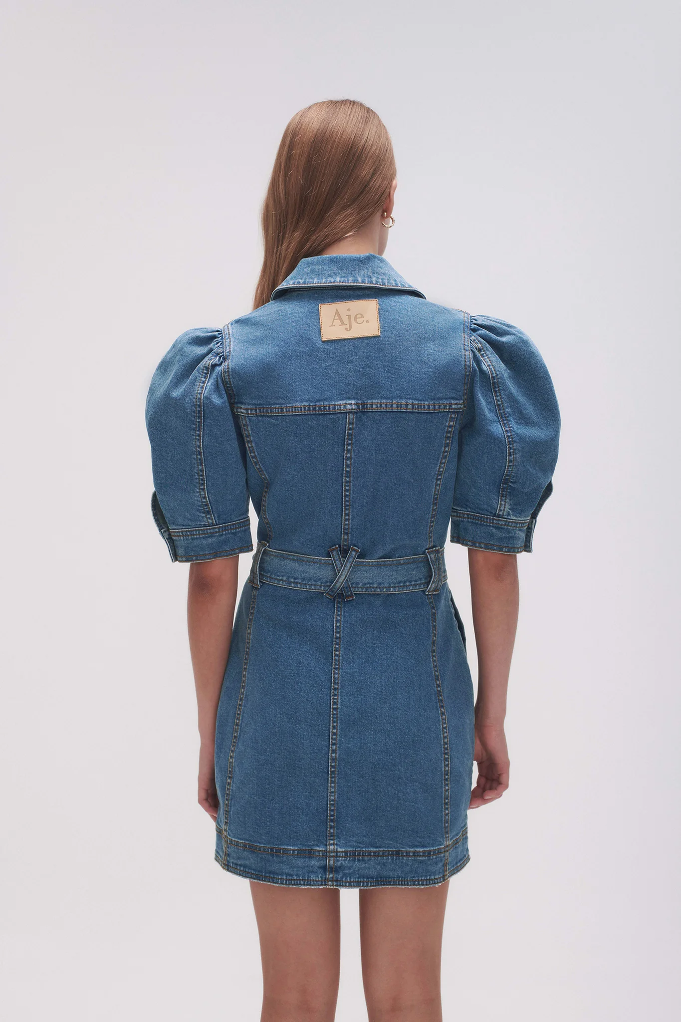 Adriana Puff Sleeve Mini Dress - Image 6