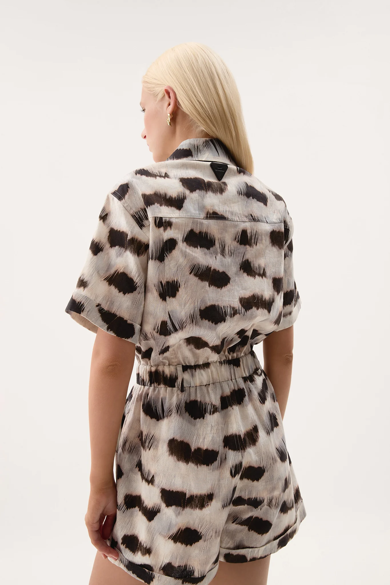 Airlie Panelled Playsuit - Image 6
