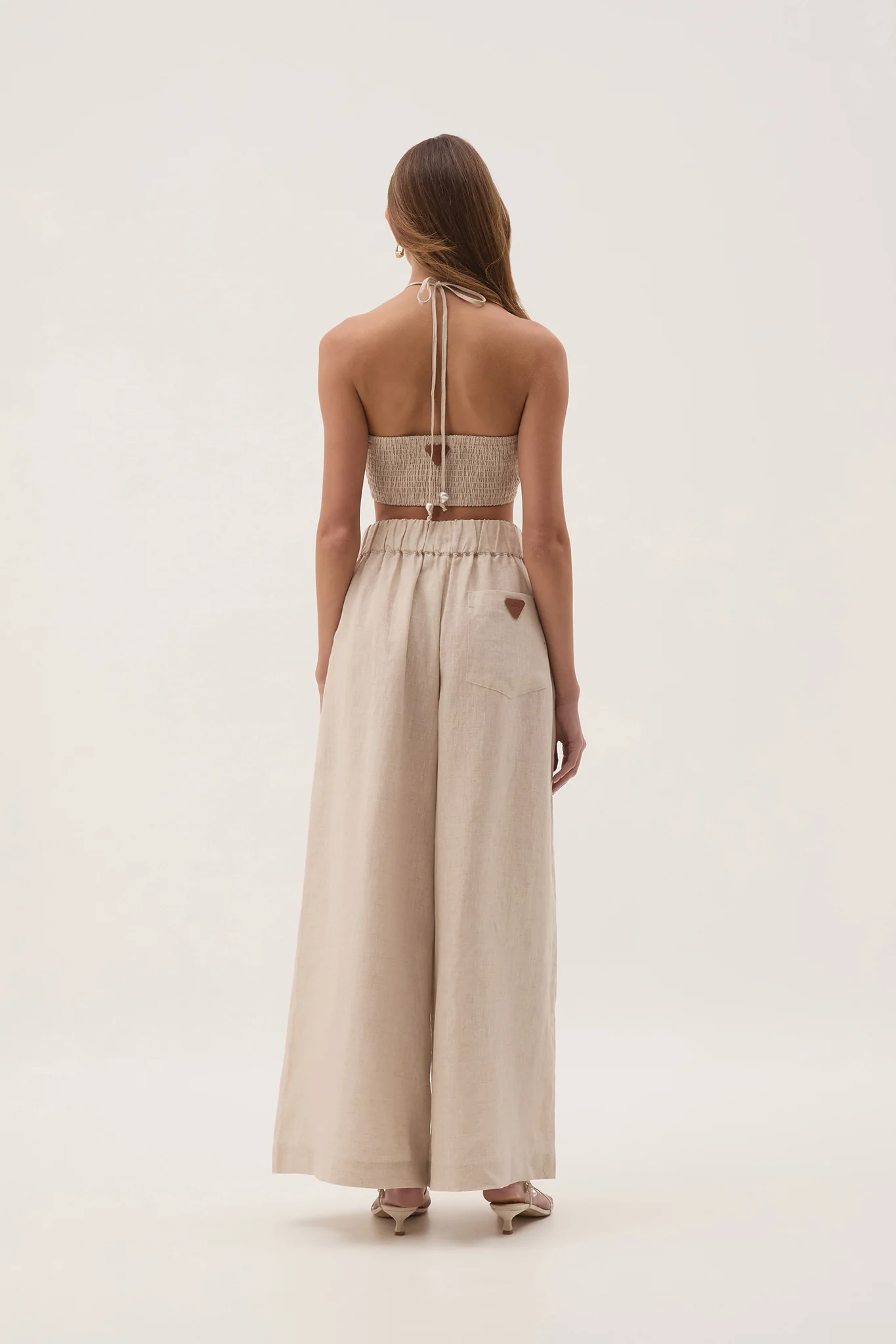 Akoya Ruched Tie Top - Image 6