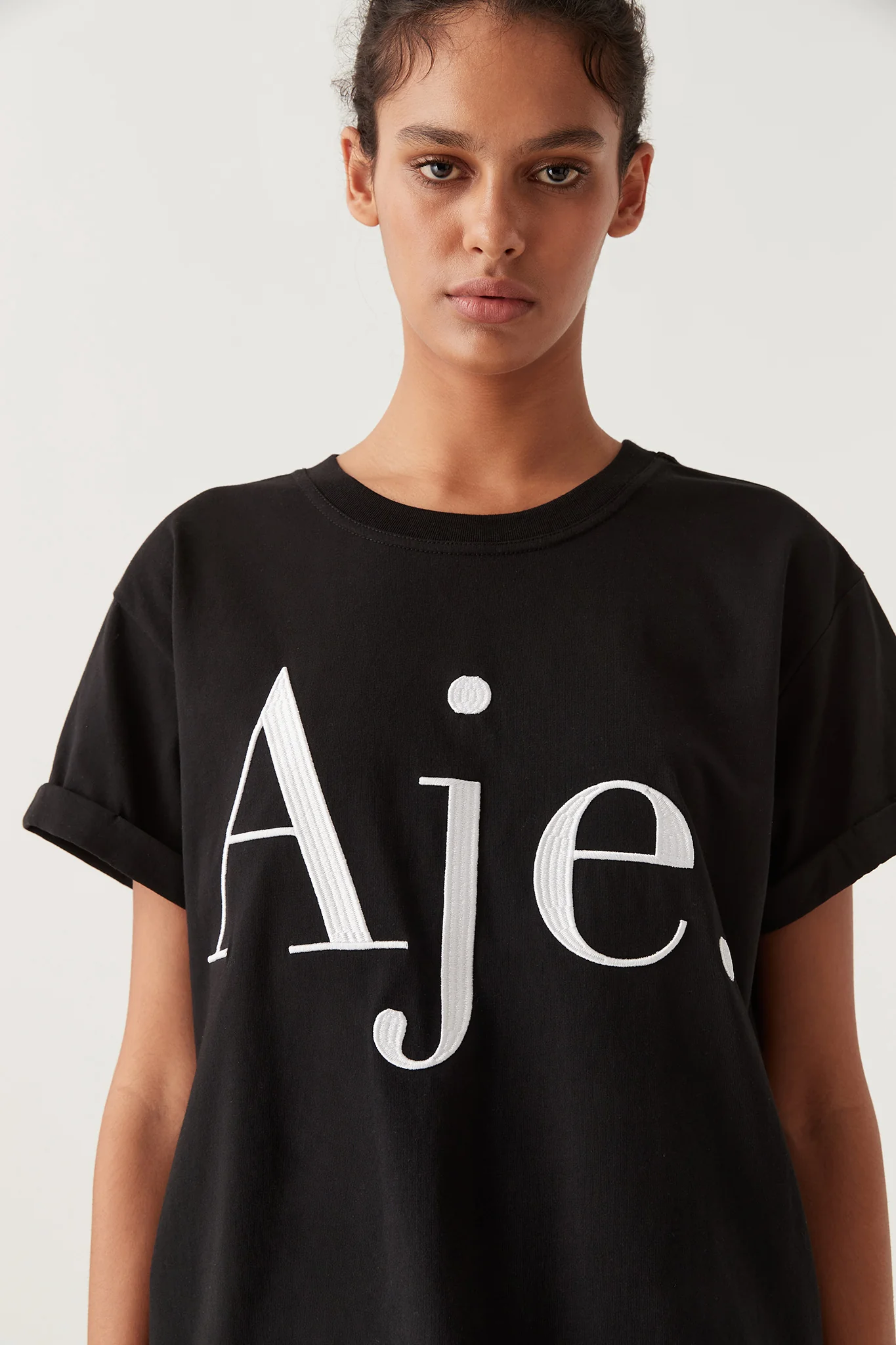 Alice Embroidered Logo Tee - Image 4