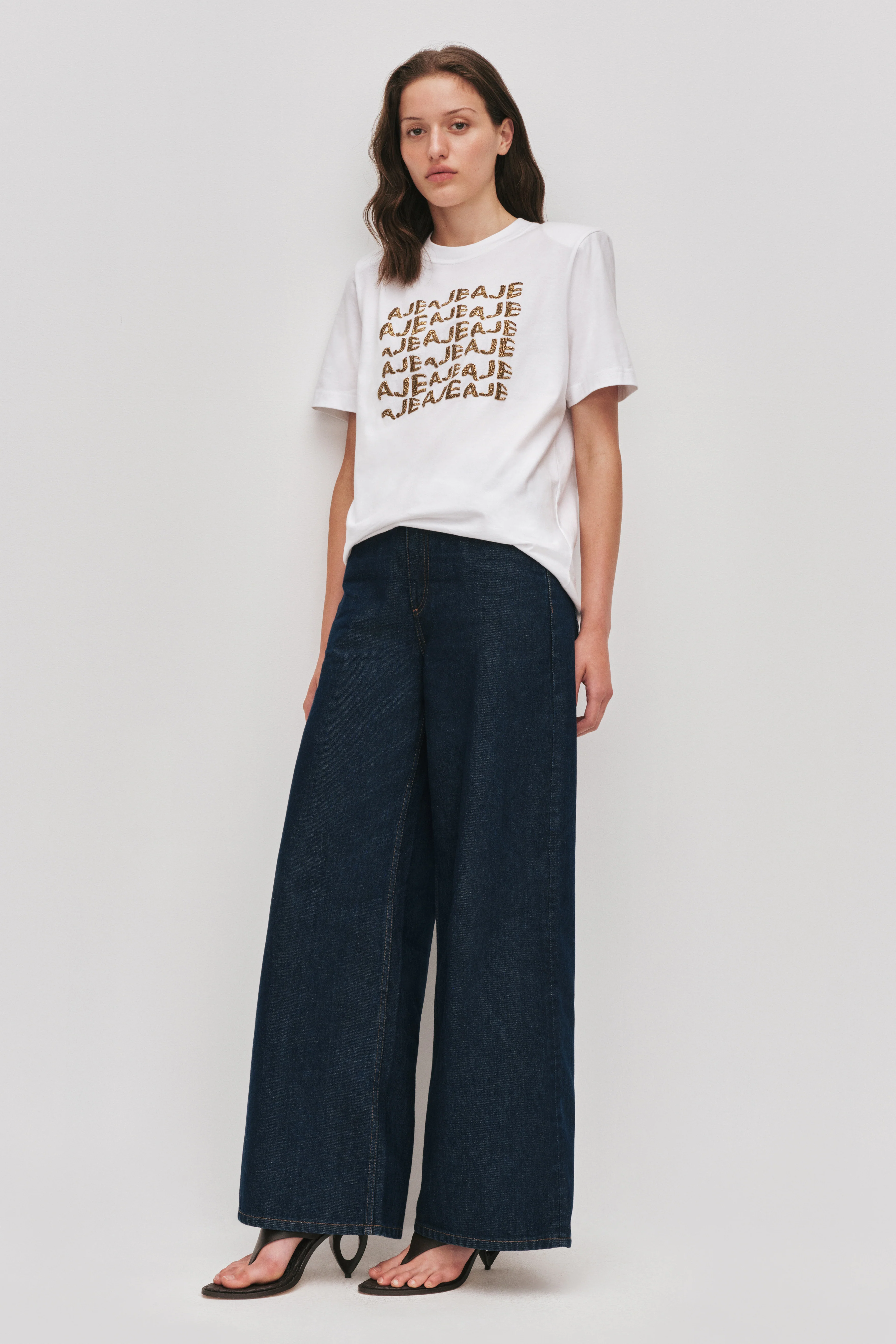 Alive Embellished Logo Tee - Image 6