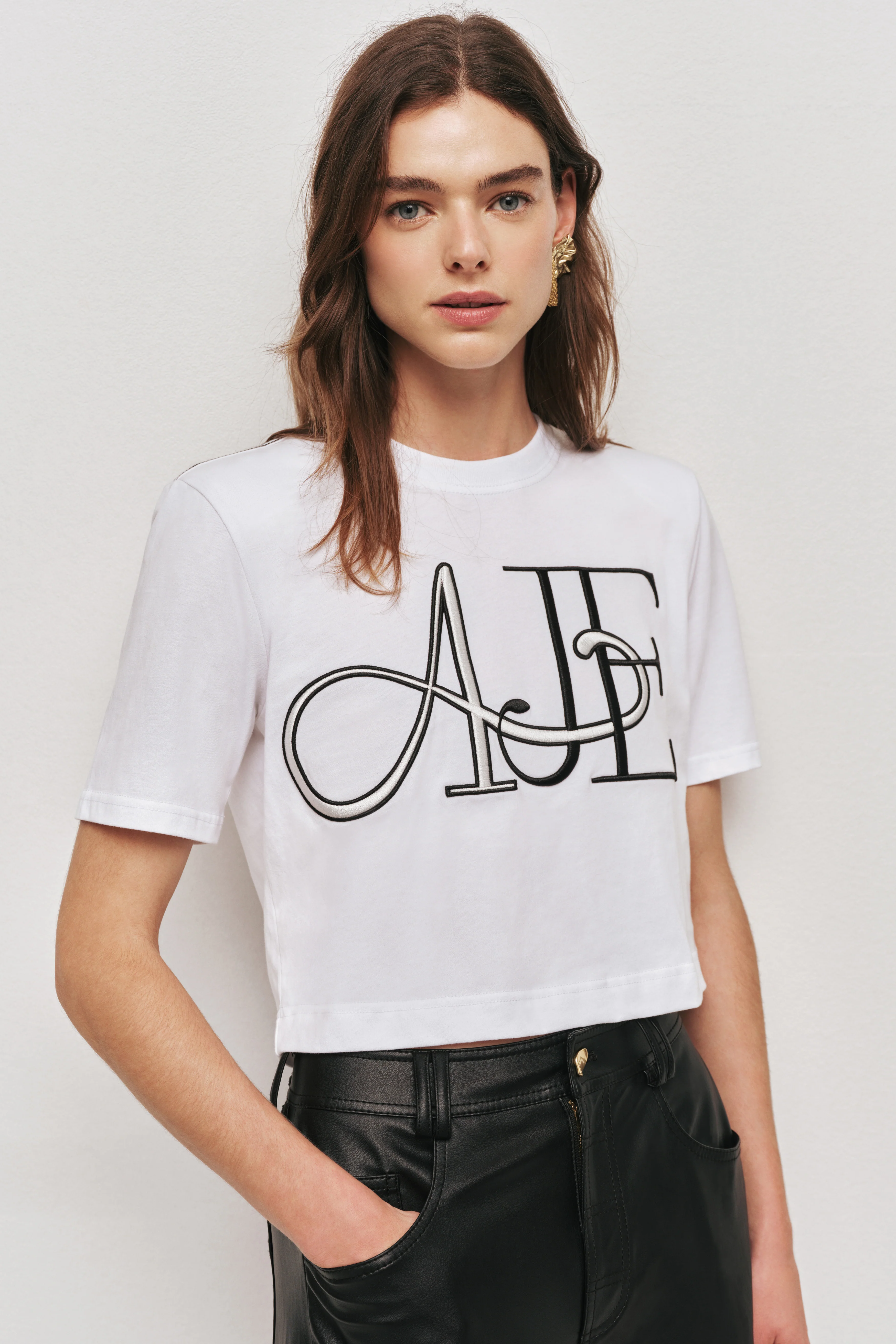 Alix Cropped Tee - Image 3