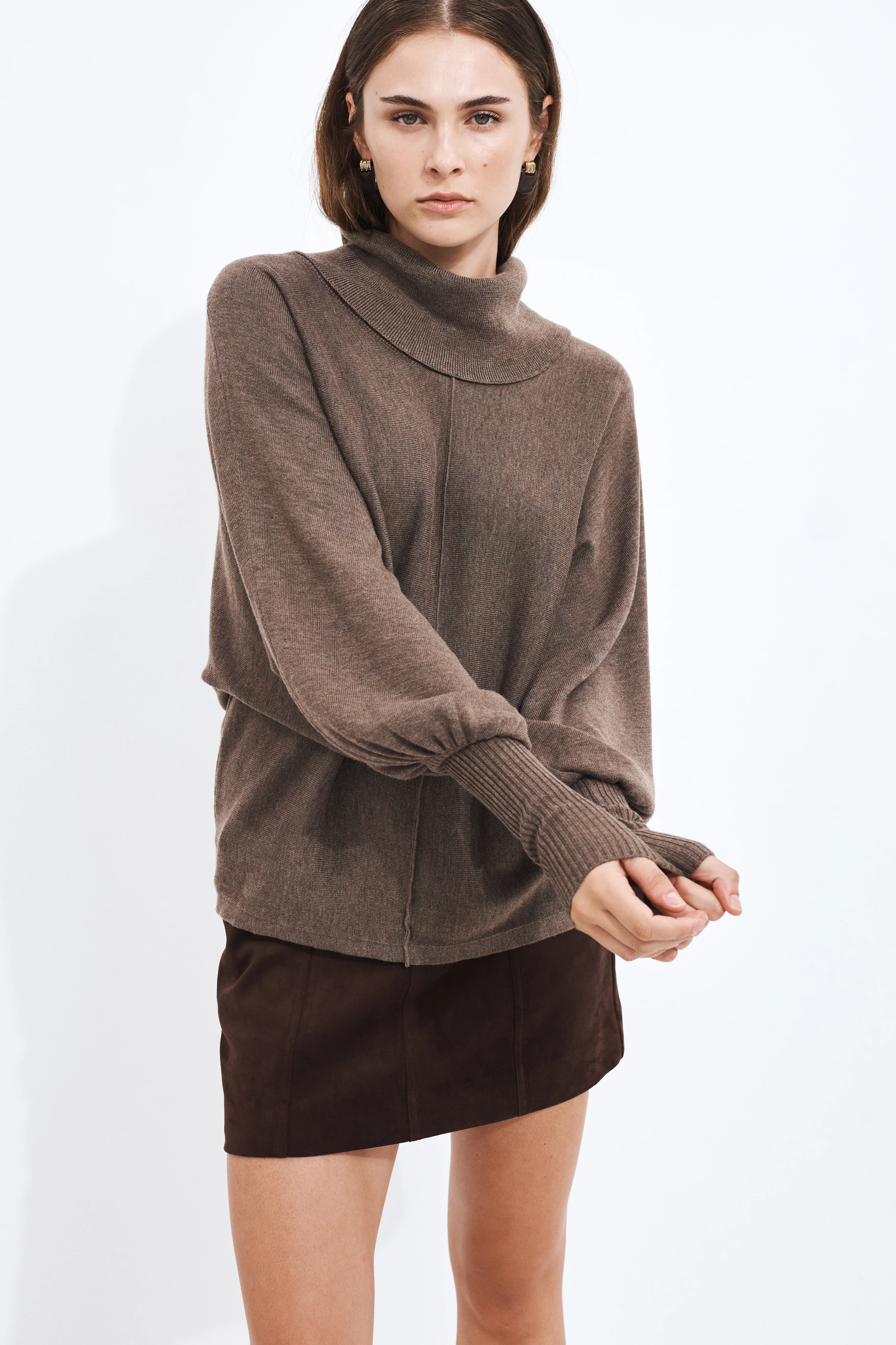 Alma Cowl Neck Jumper