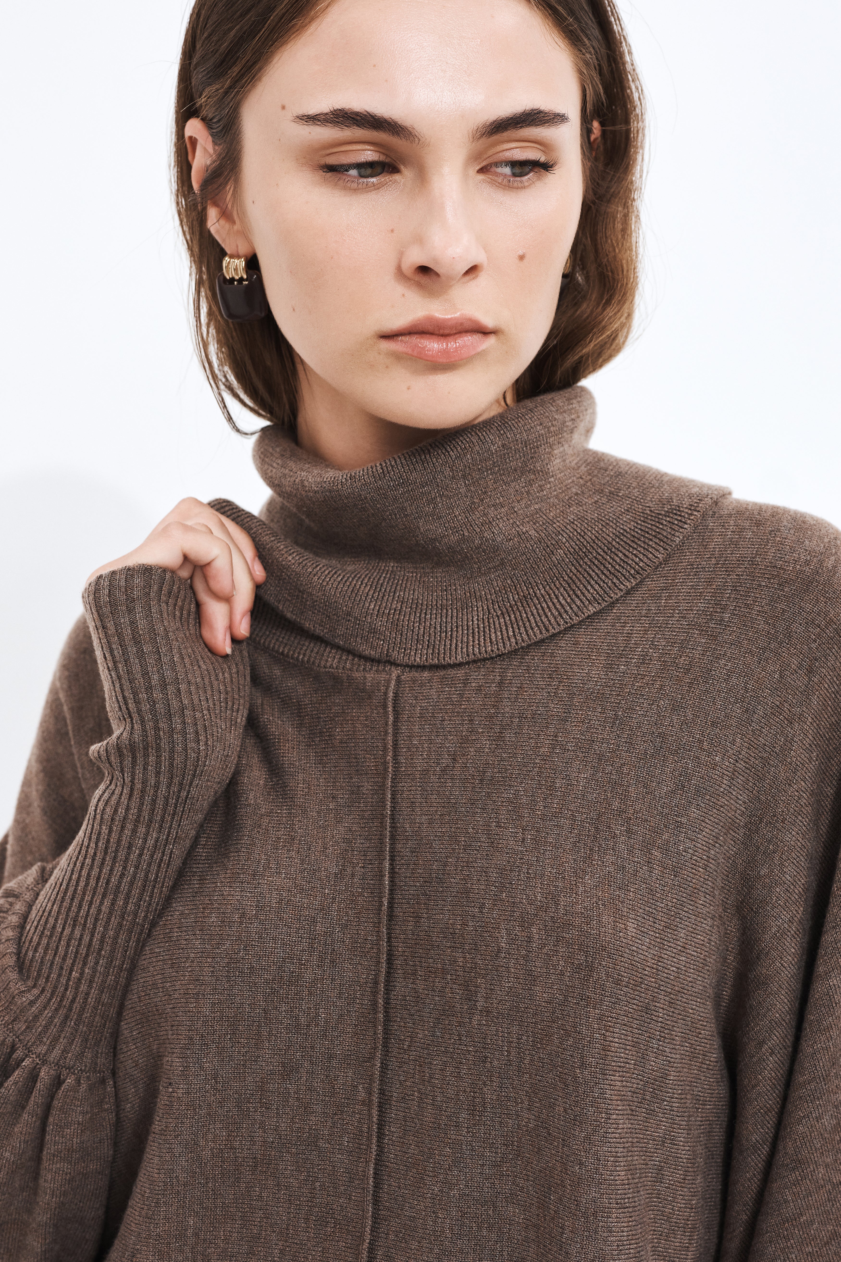 Alma Cowl Neck Jumper - Image 3