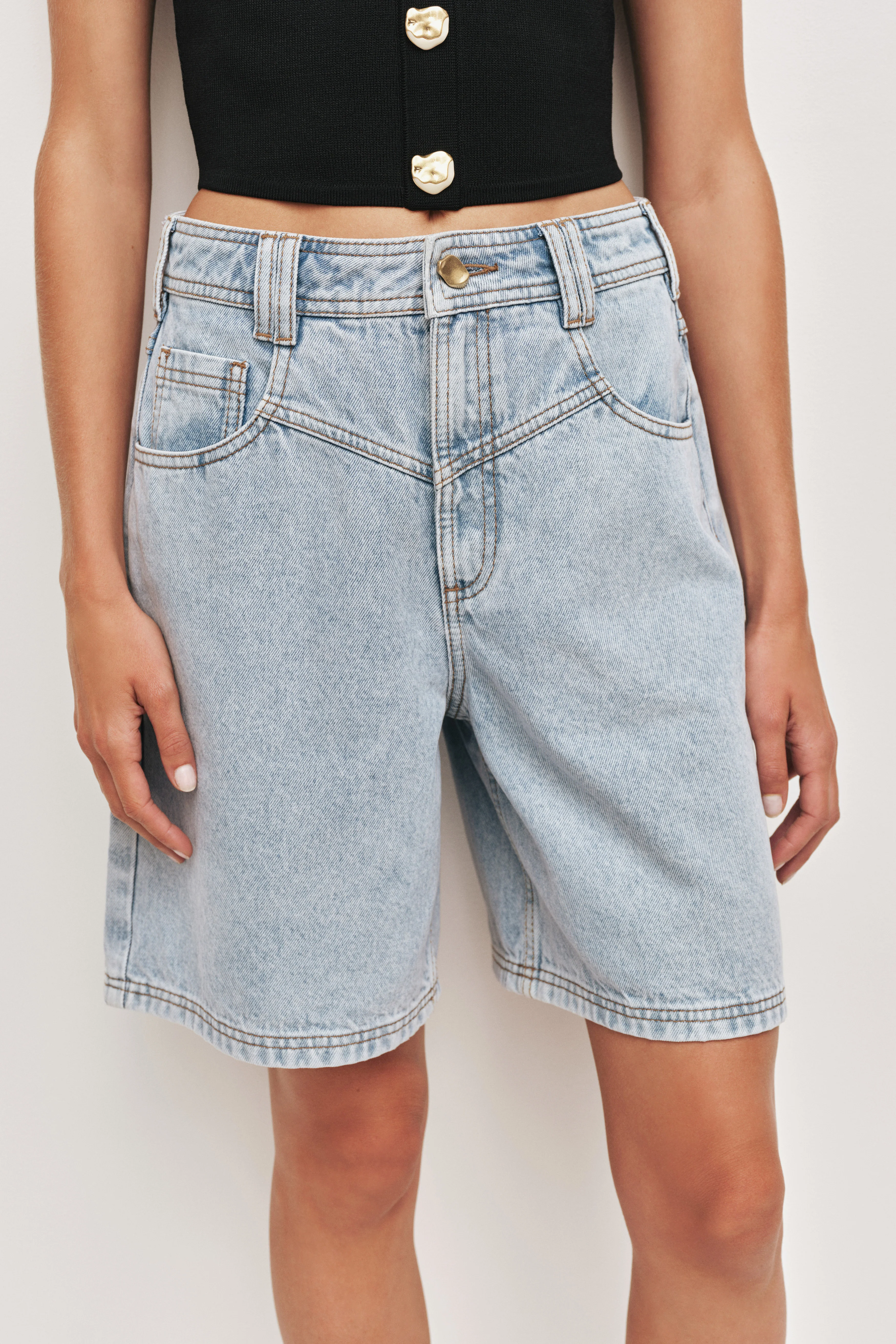 Amie Denim Short - Image 3