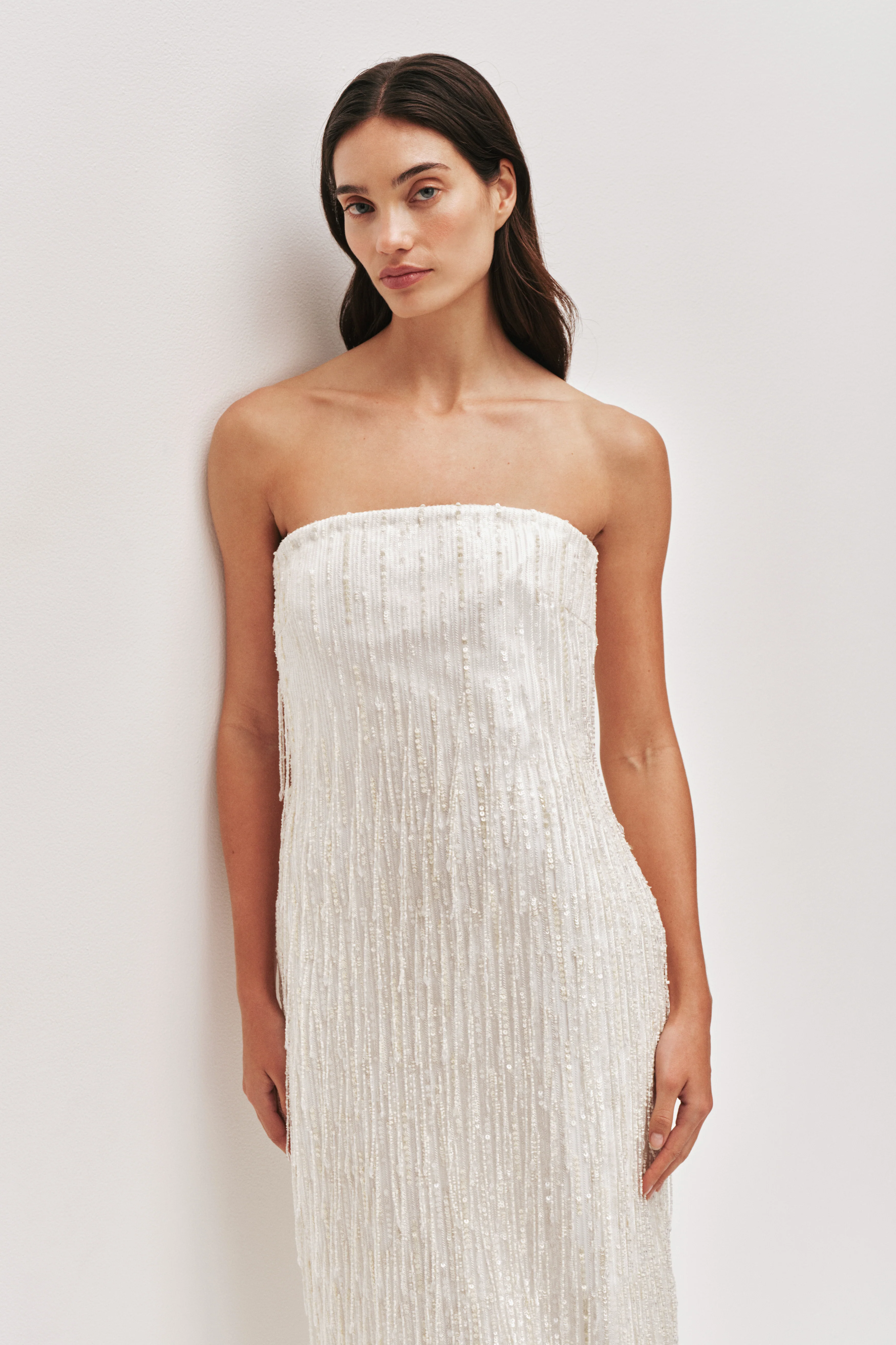 Amulet Sequin Midi Dress - Image 4