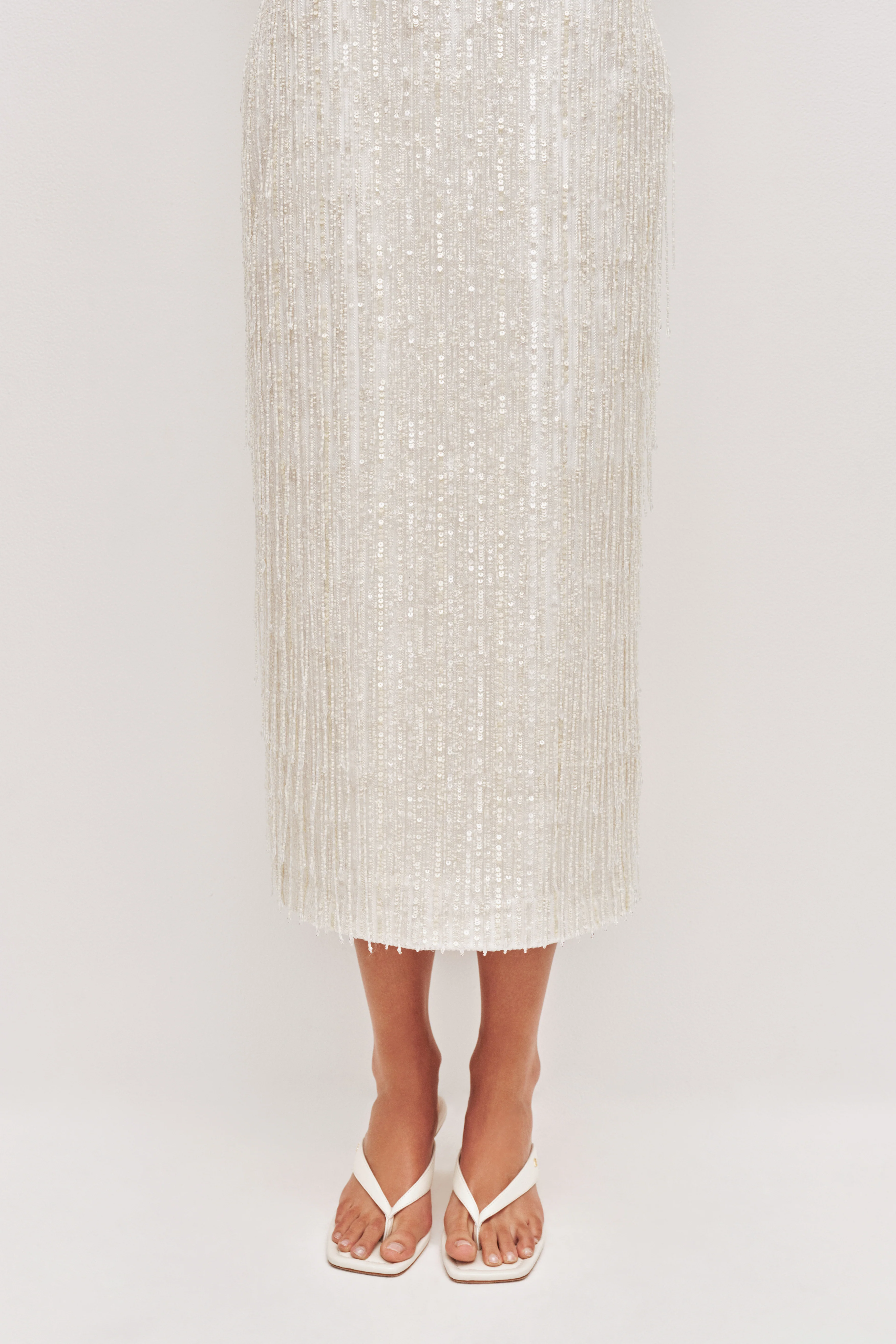 Amulet Sequin Midi Dress - Image 5