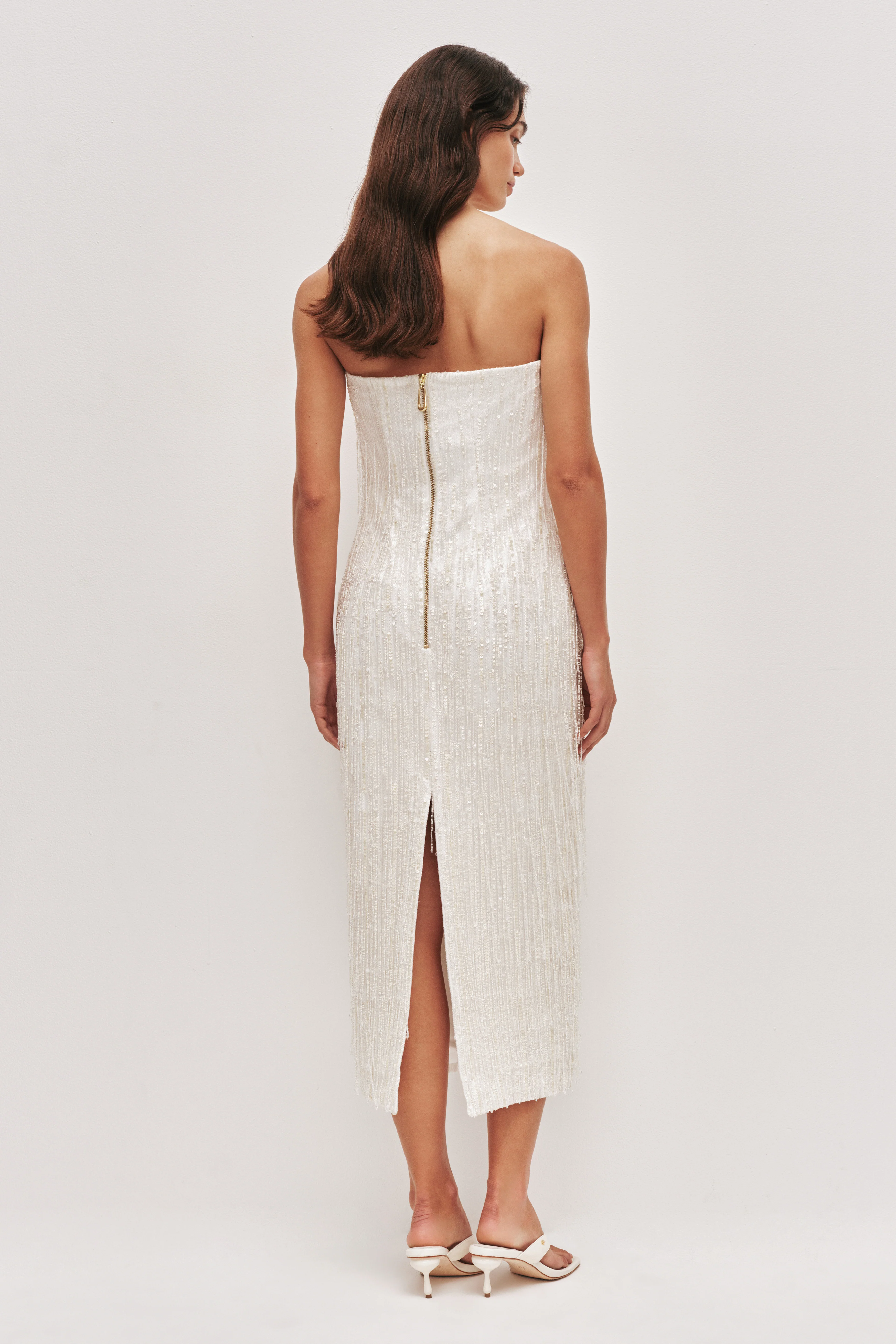 Amulet Sequin Midi Dress - Image 7