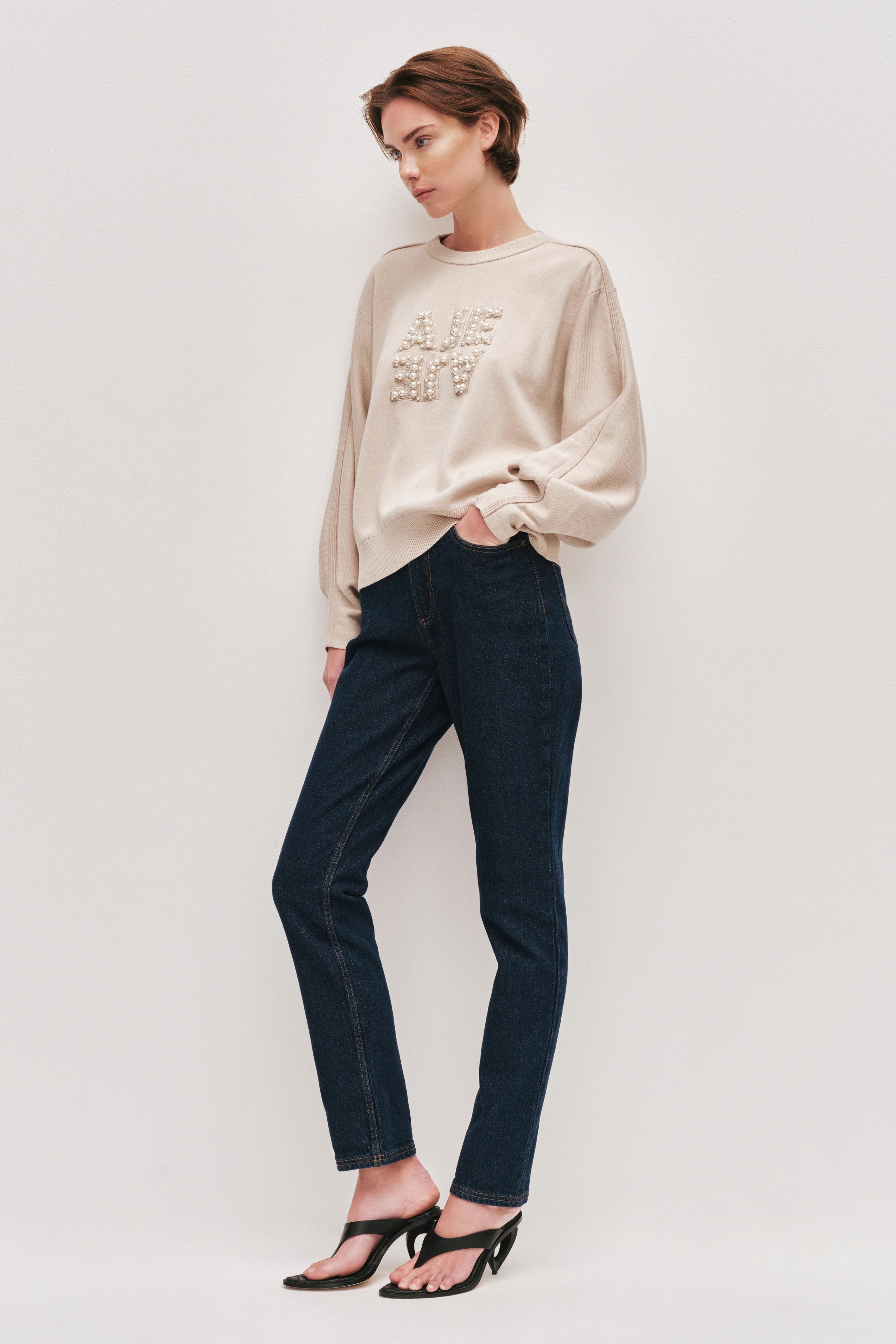 Andie Pearl Logo Jumper - Image 3