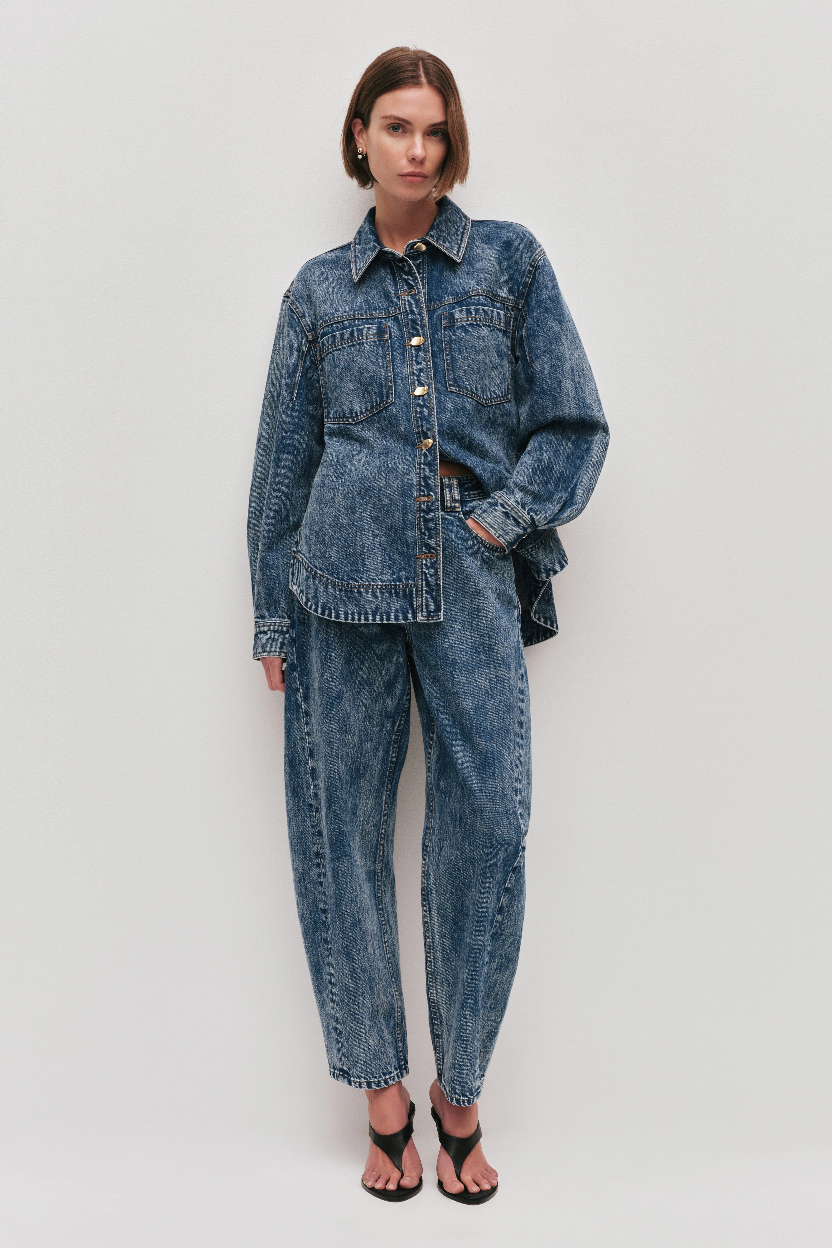 Angelina Denim Shirt