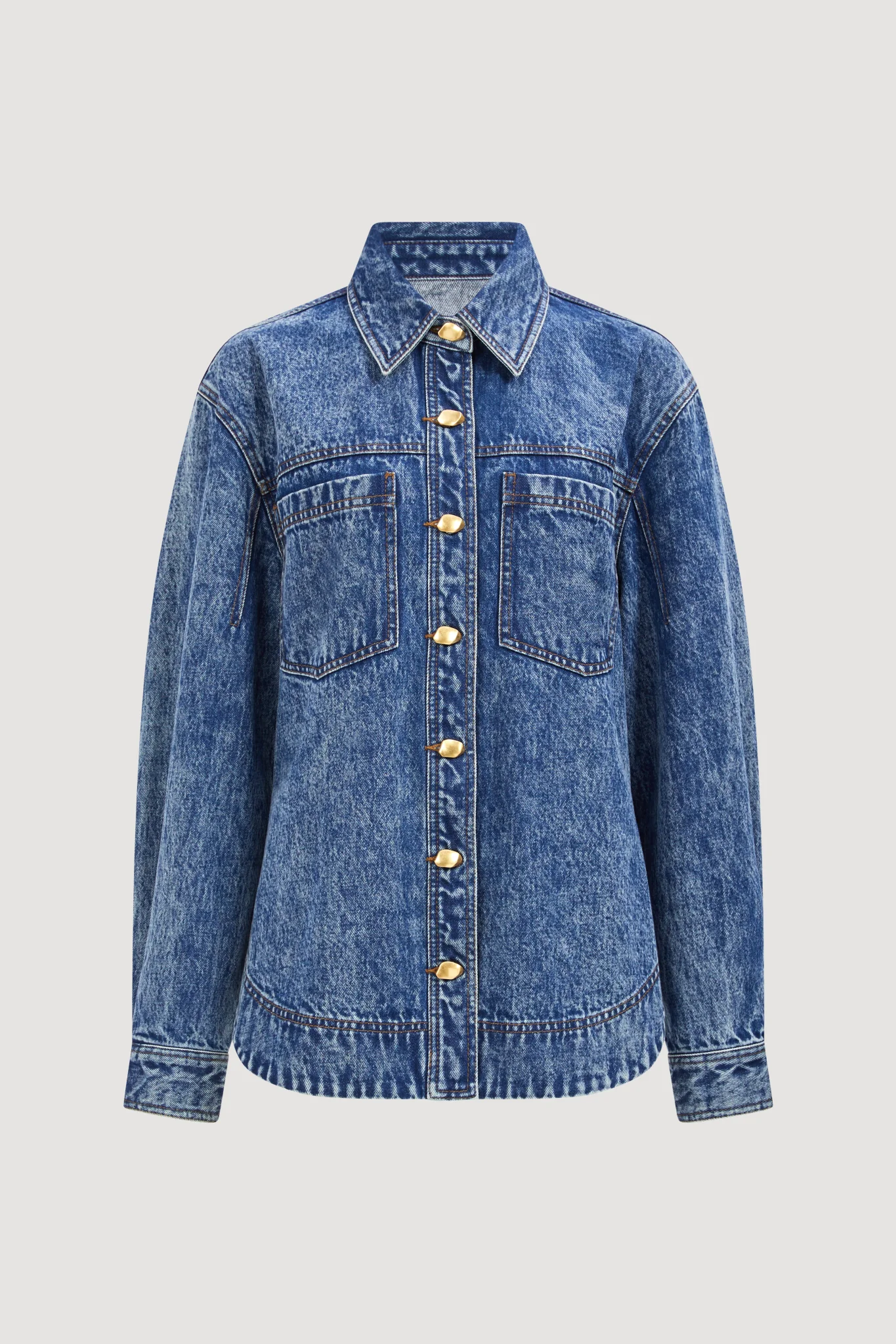 Angelina Denim Shirt - Image 2
