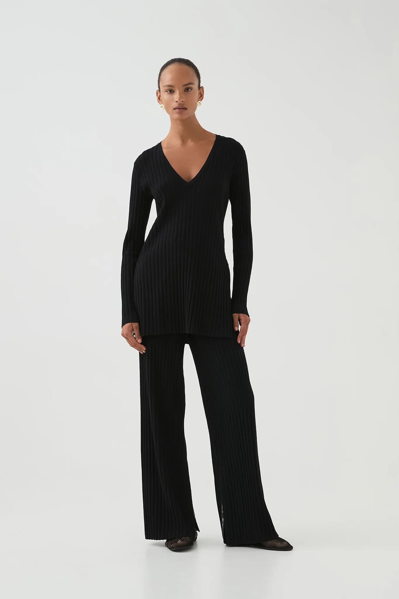 Archer Logo Trim Knit Tunic - Image 3