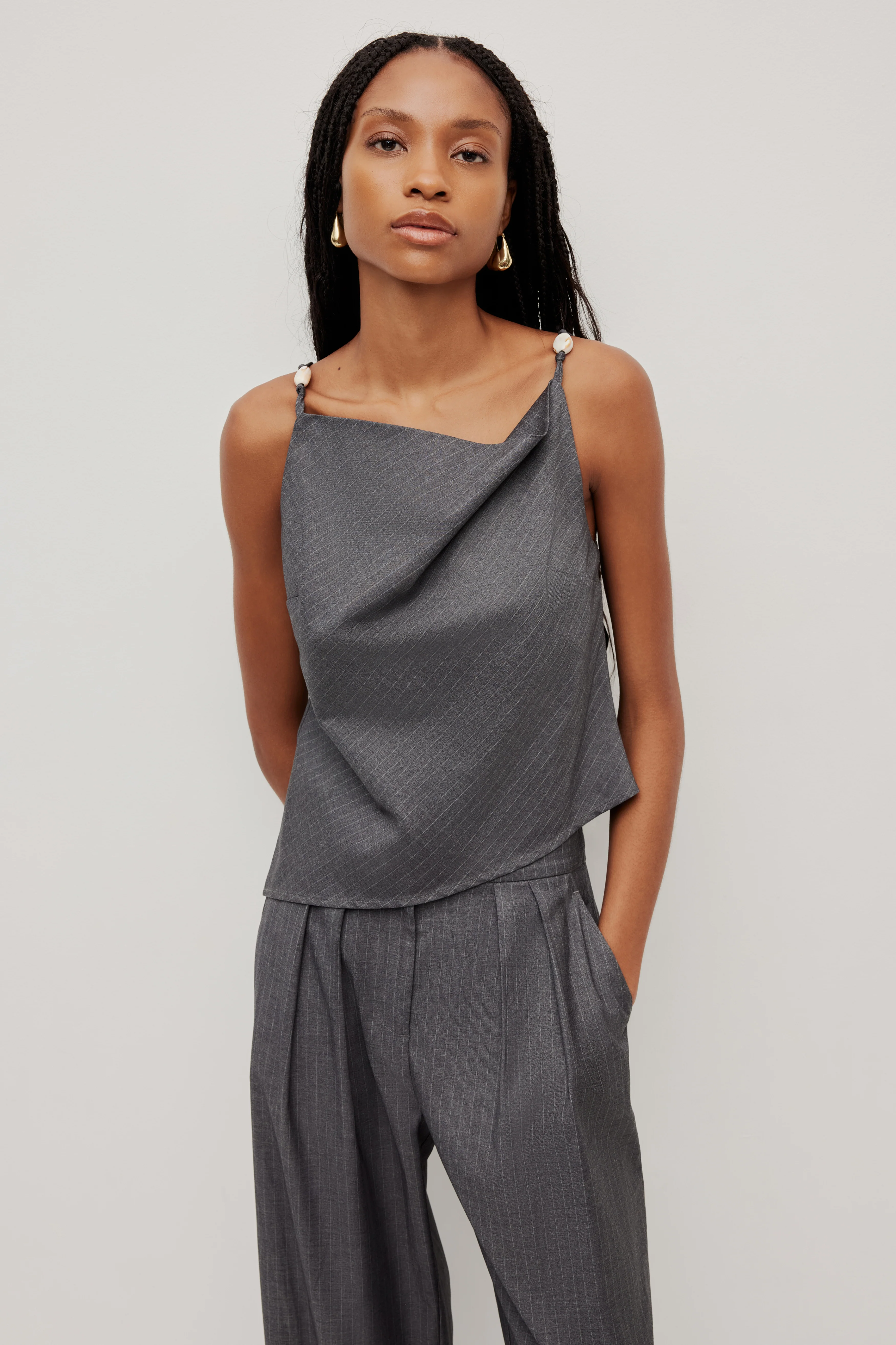 Aria Cowl Neck Top - Image 3
