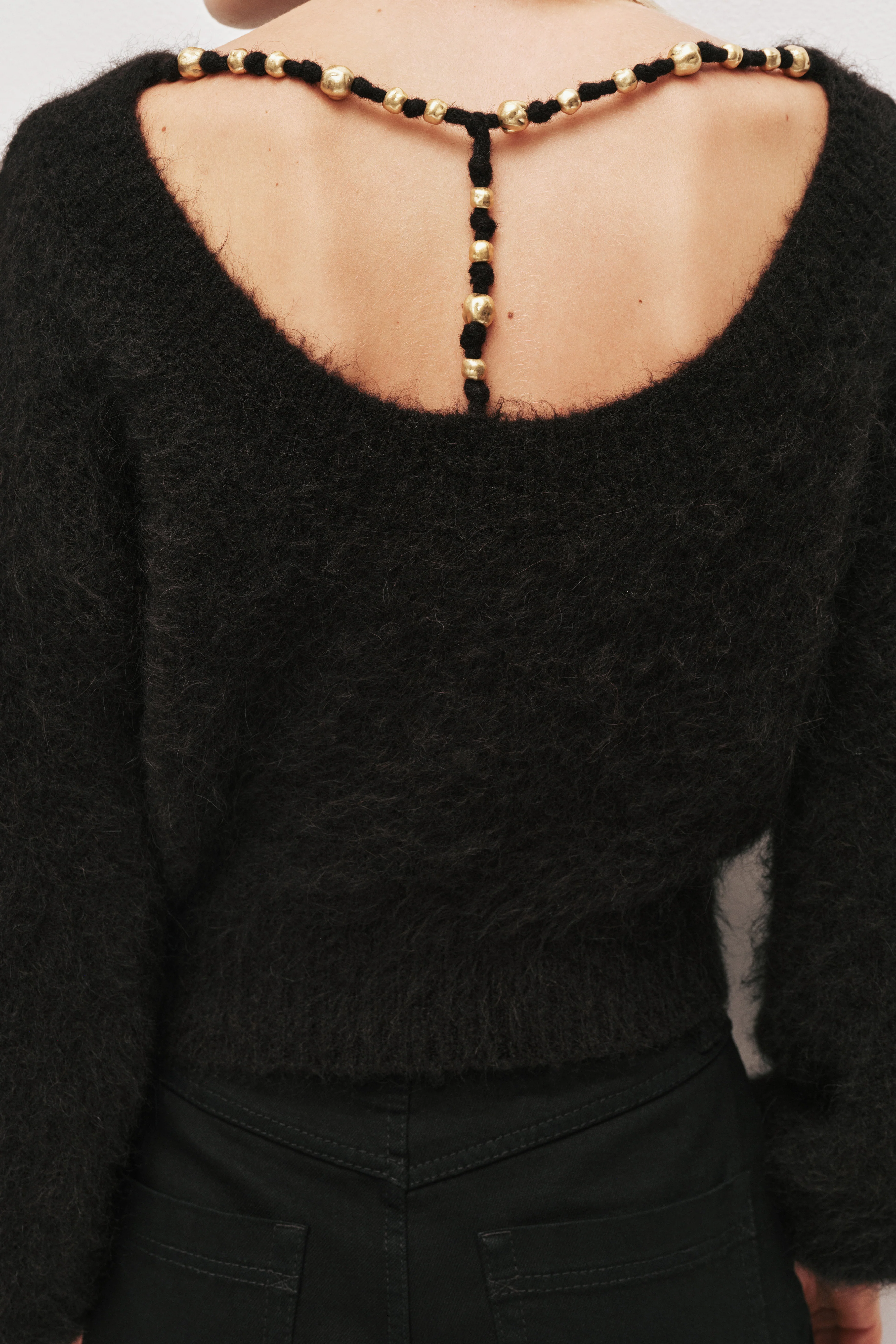 Arissa Beaded Knit Jumper - Image 4