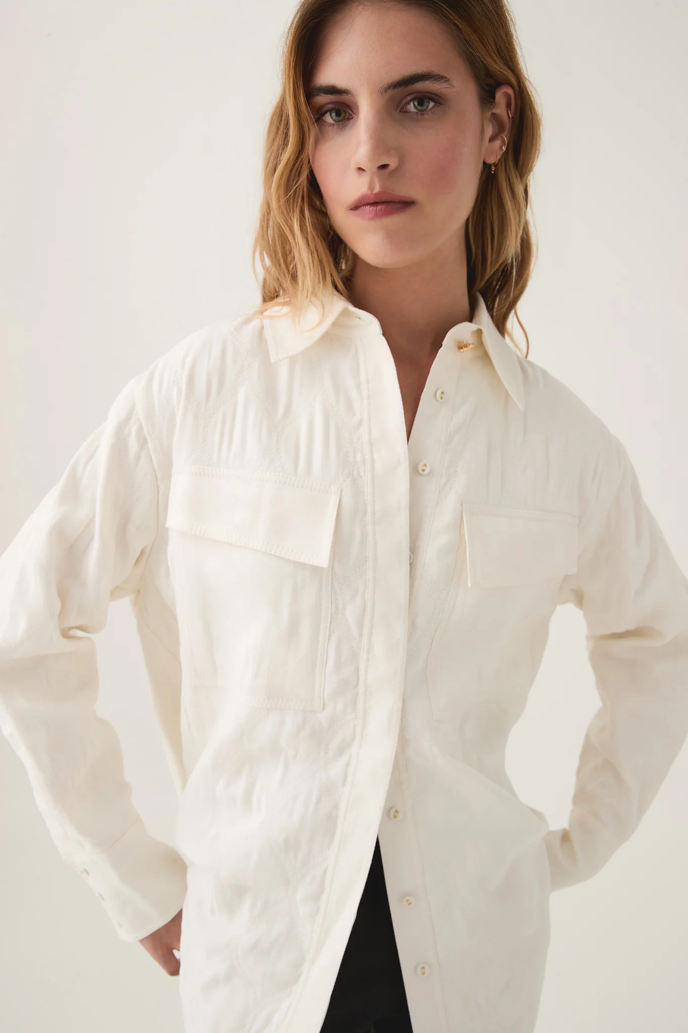 Ashlar Quilted Shirt Jacket - Image 4