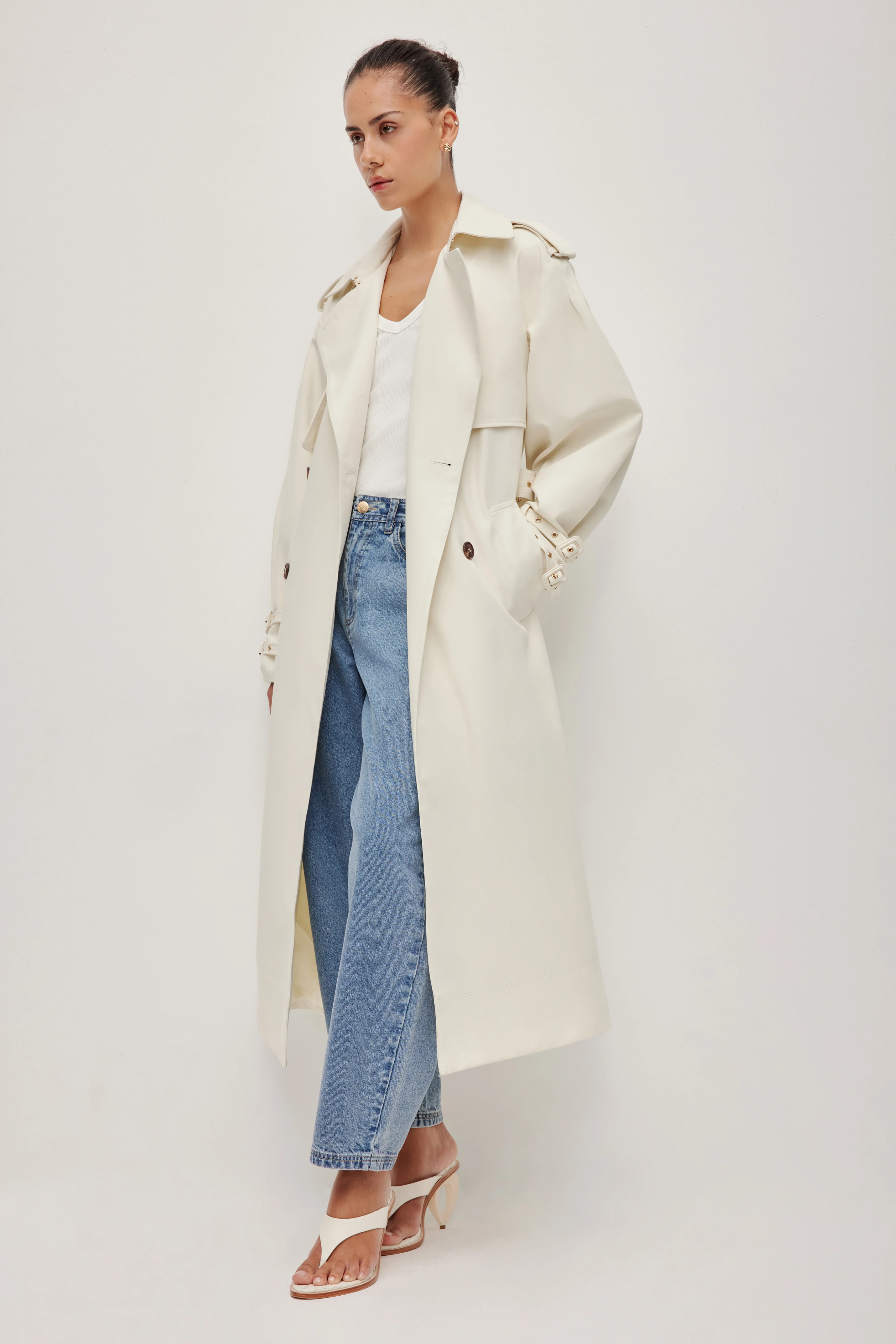 Aston Belted Trench - Image 5