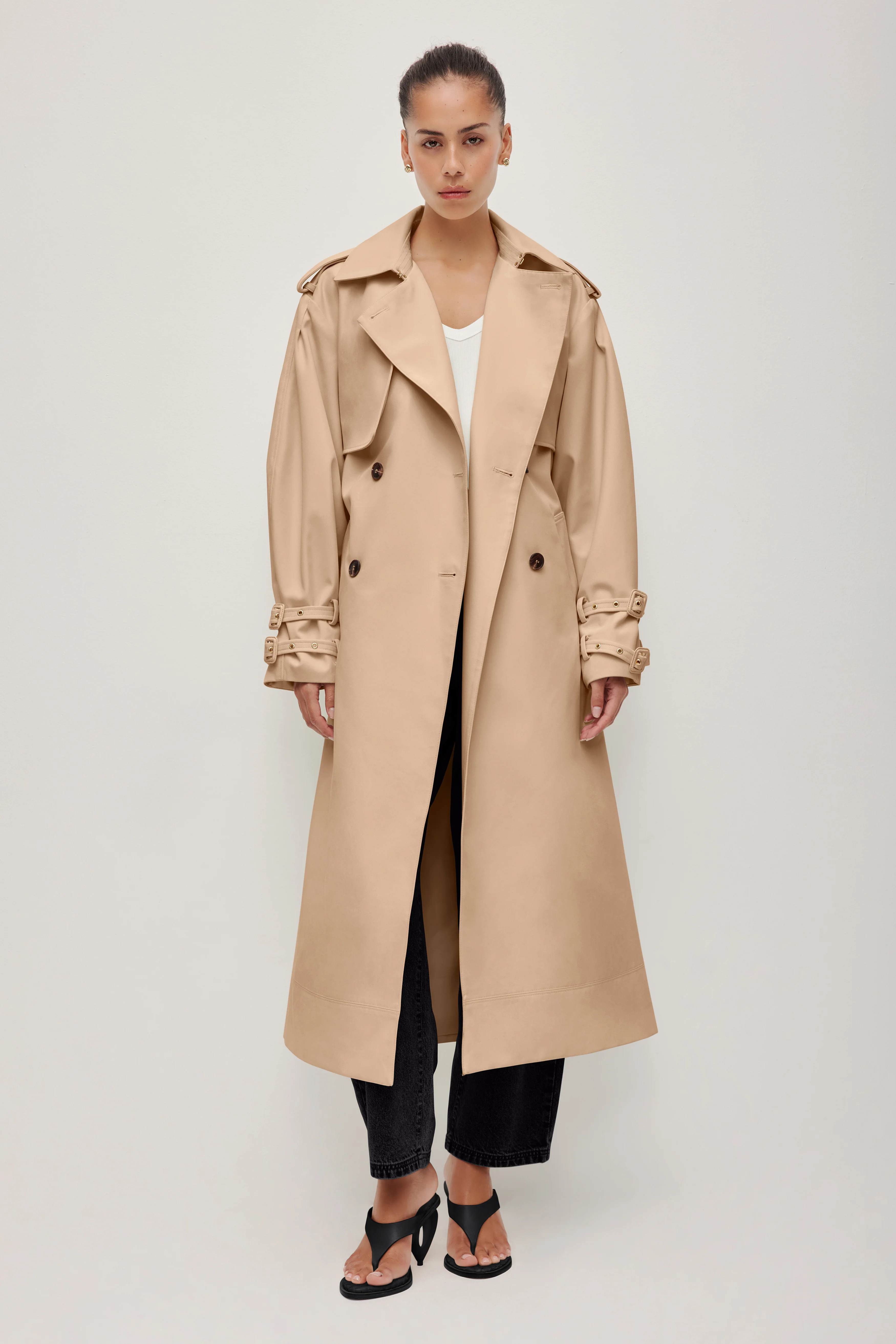Aston Belted Trench