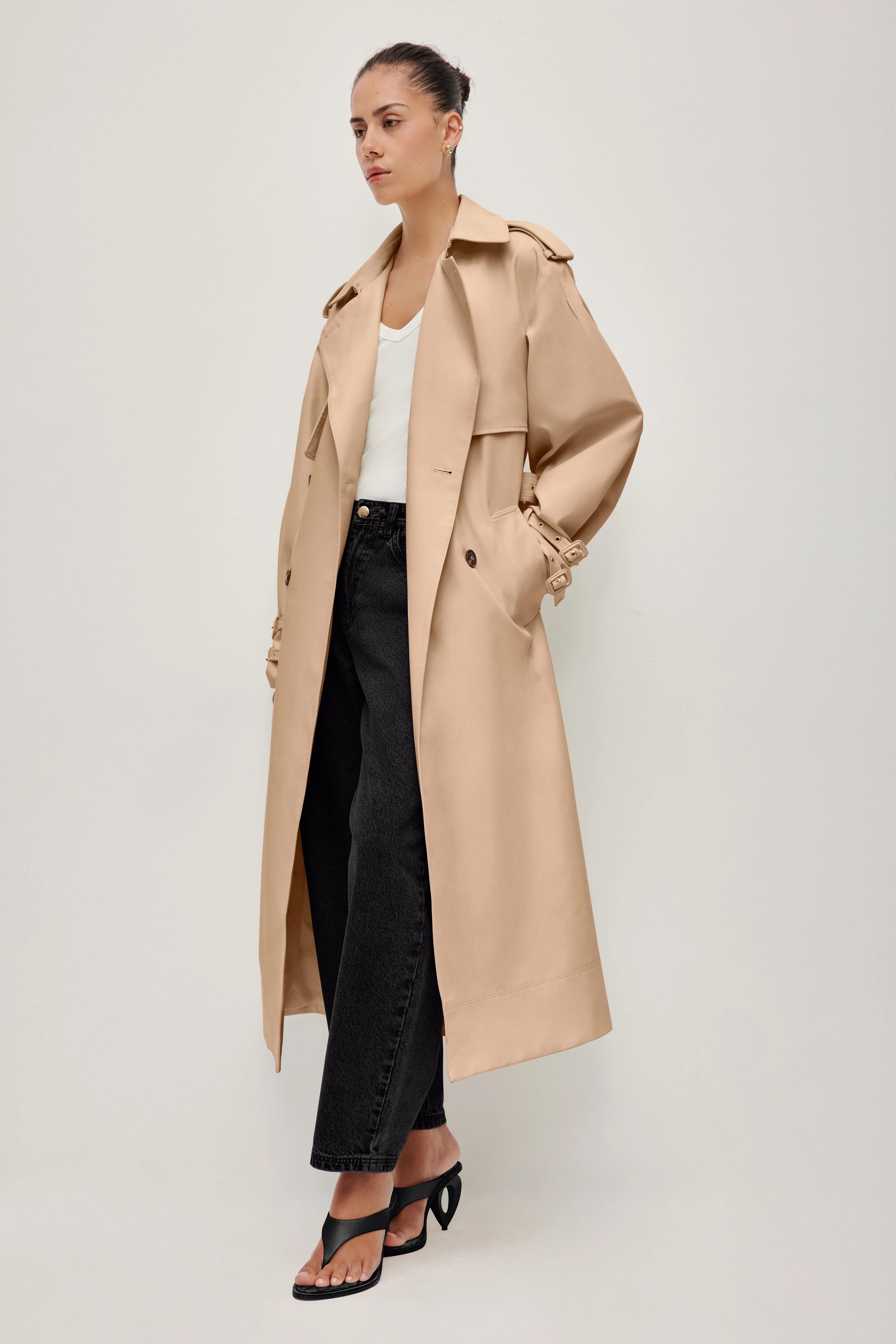 Aston Belted Trench - Image 3