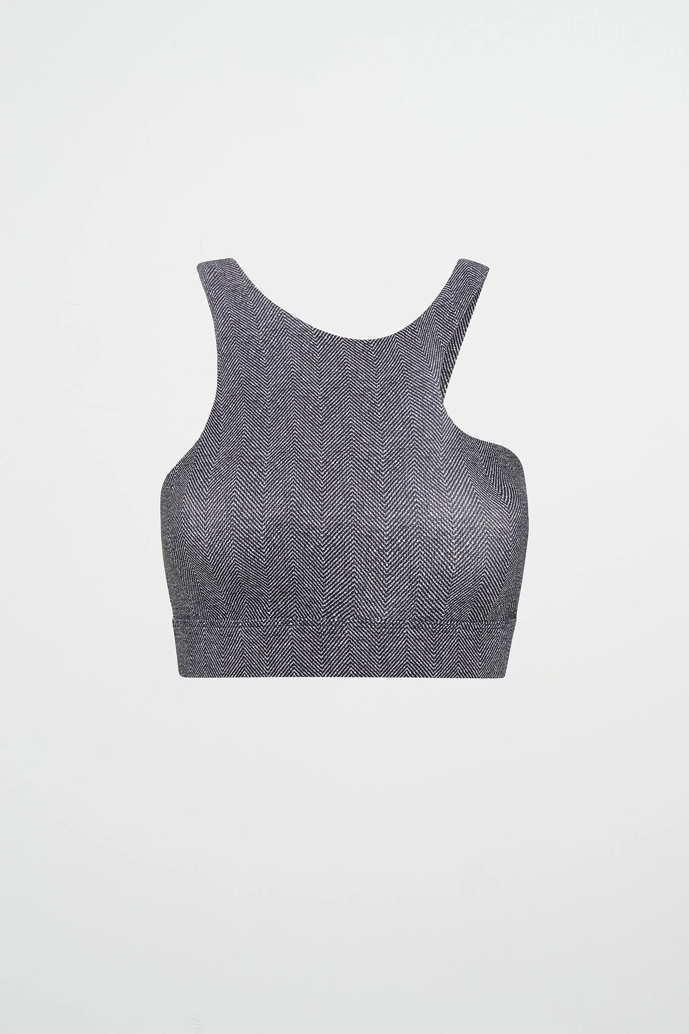 Asymmetric Racer Sports Bra 382 - Image 2
