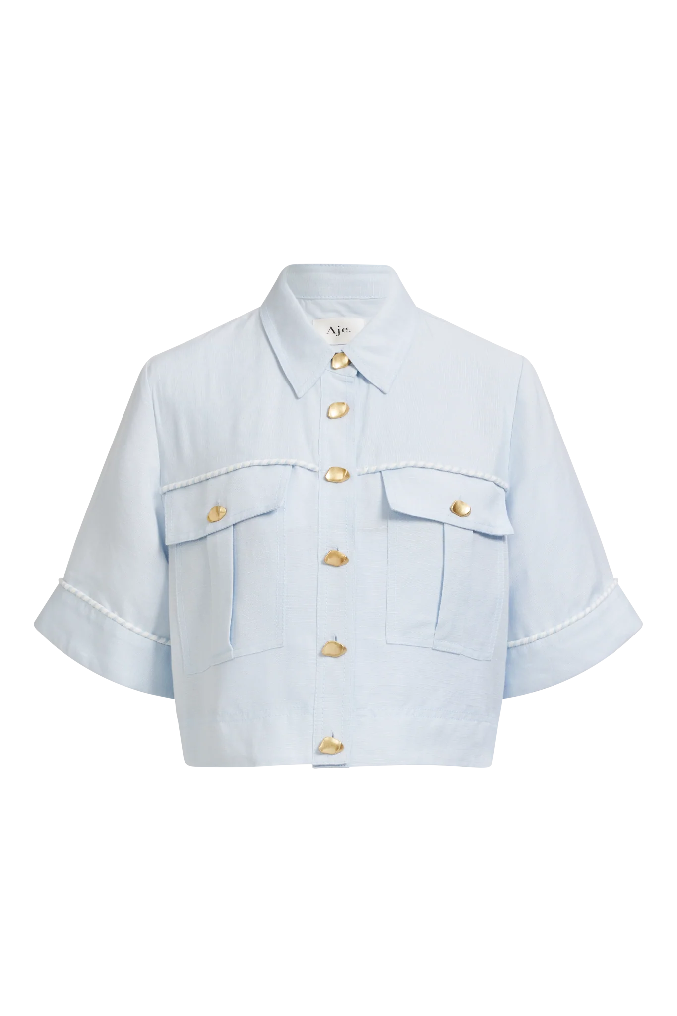 Auden Crop Shirt - Image 2