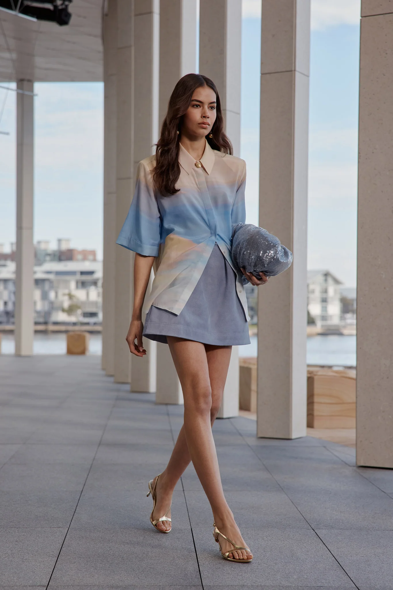 Avalon Short Sleeve Silk Shirt - Image 6