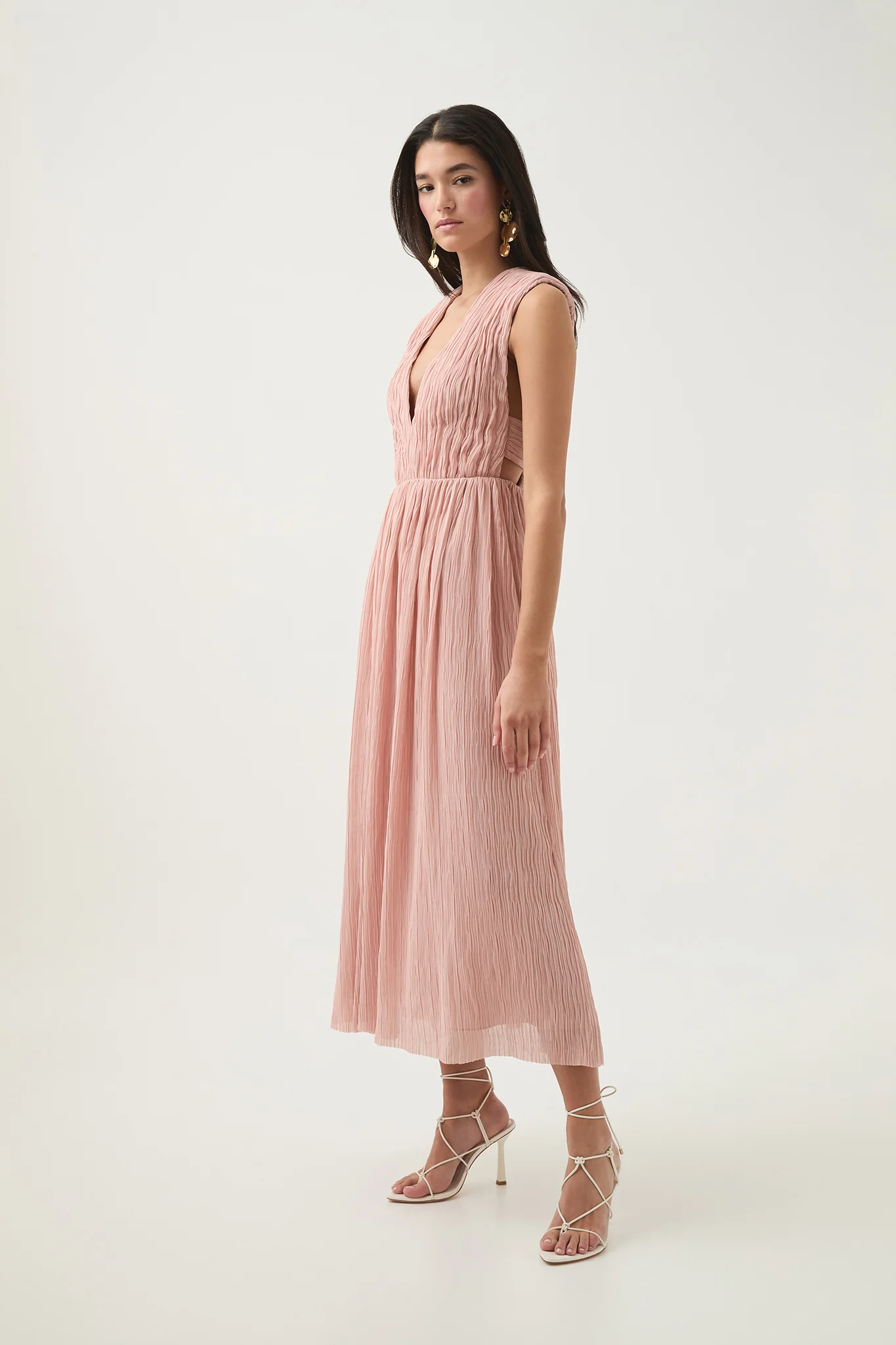 Becoming Bow Back Midi Dress - Image 5