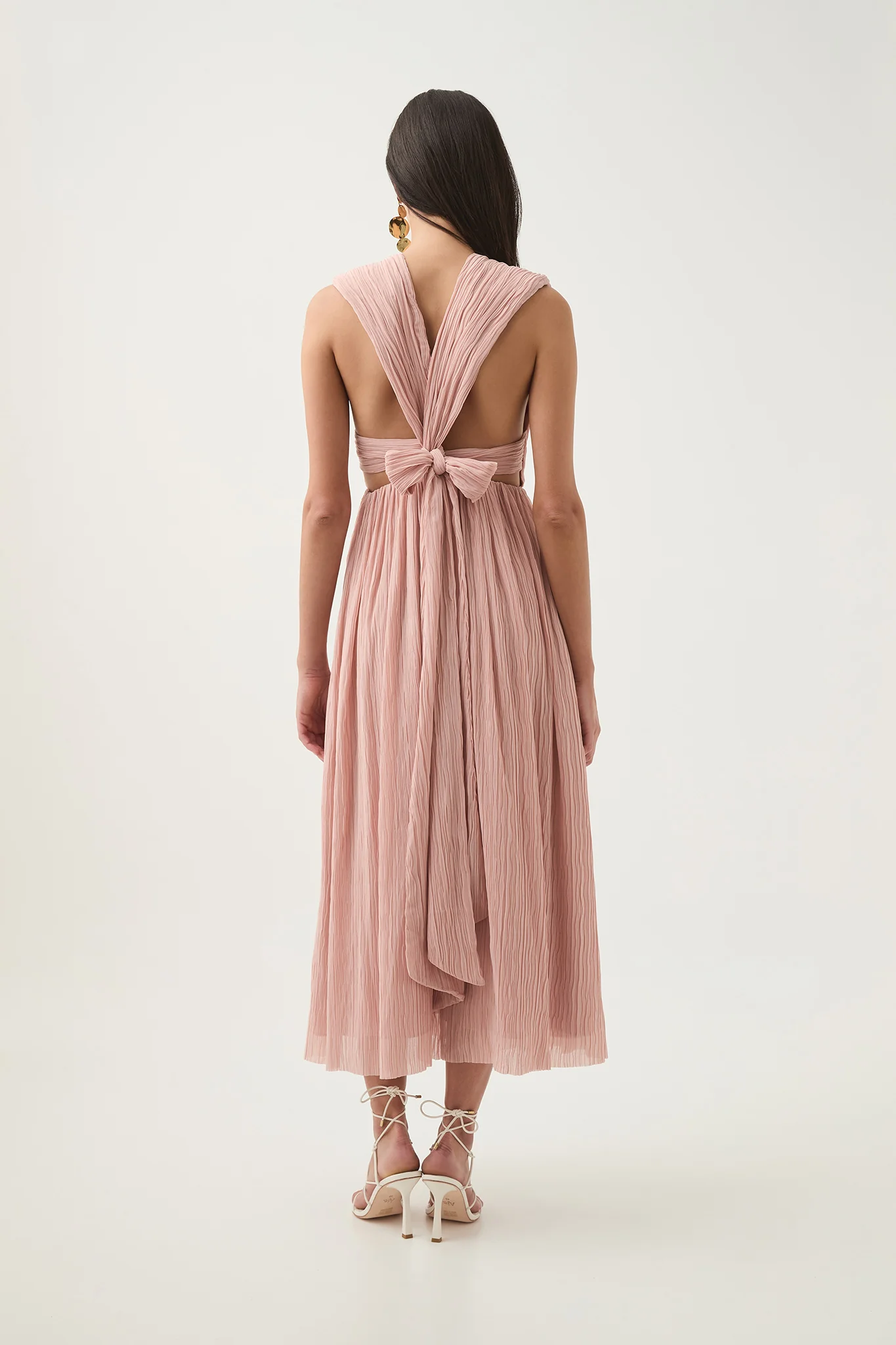 Becoming Bow Back Midi Dress - Image 6