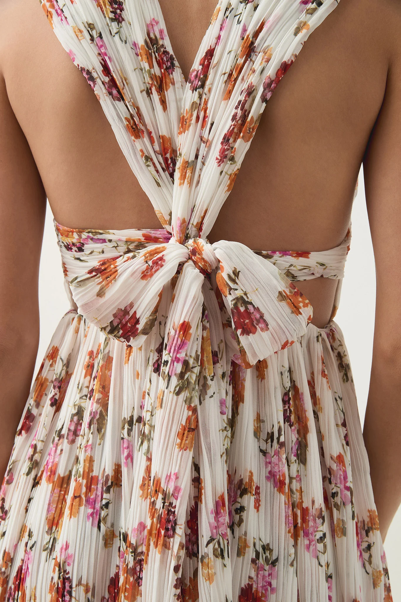 Becoming Bow Back Midi Dress - Image 4