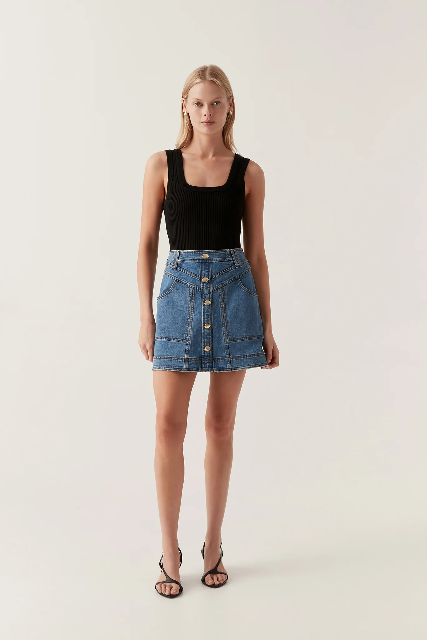 Belmond Denim Mini Skirt - Image 3