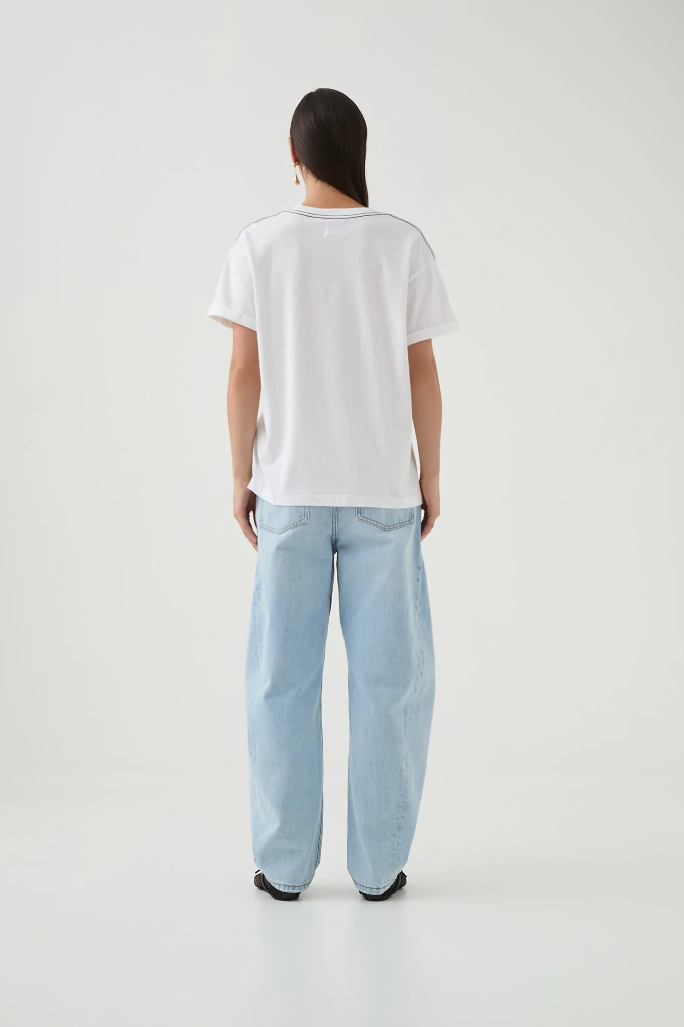 Beyond Embellished Logo Tee - Image 8