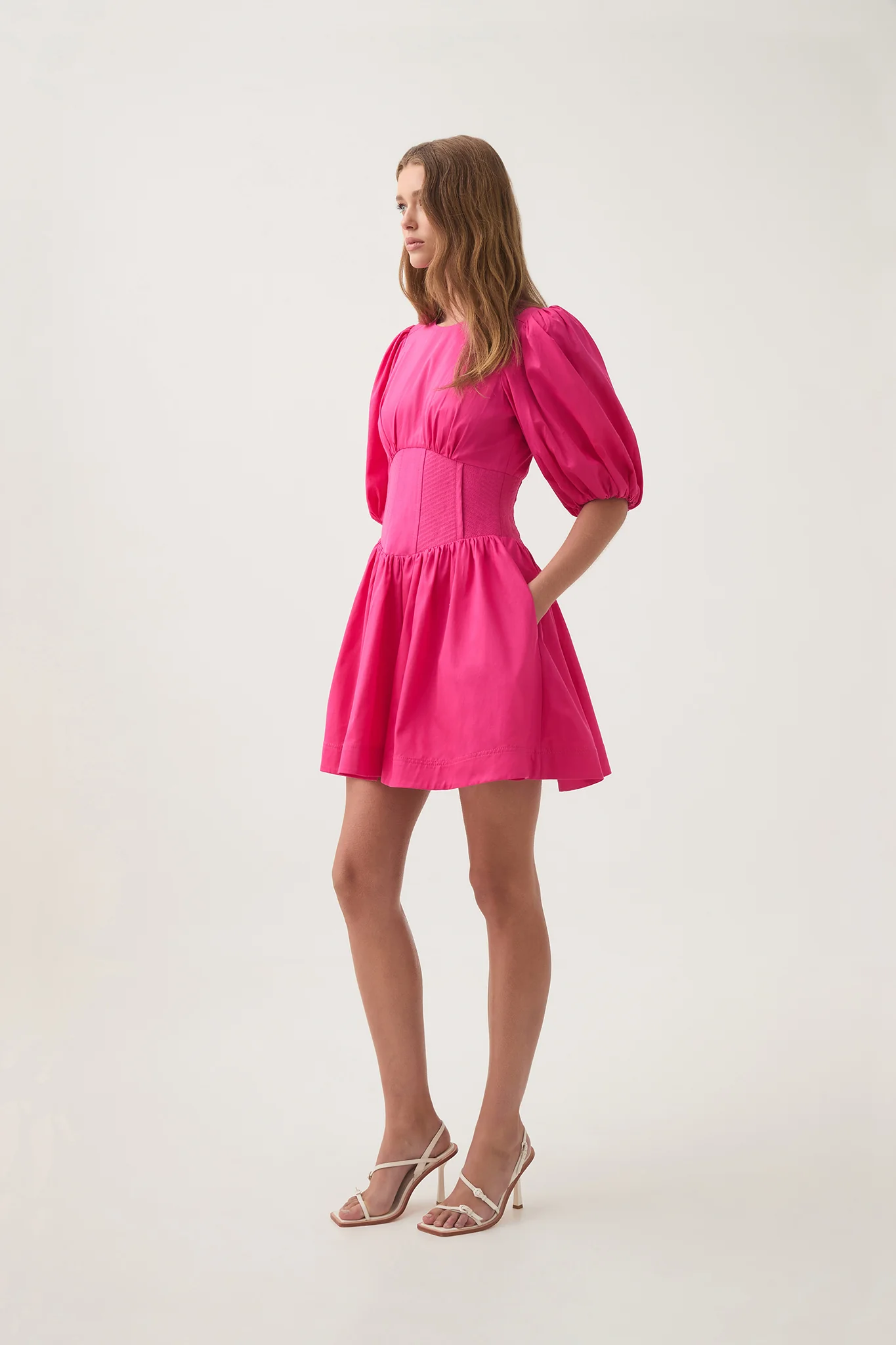 Billie Corded Mini Dress - Image 3