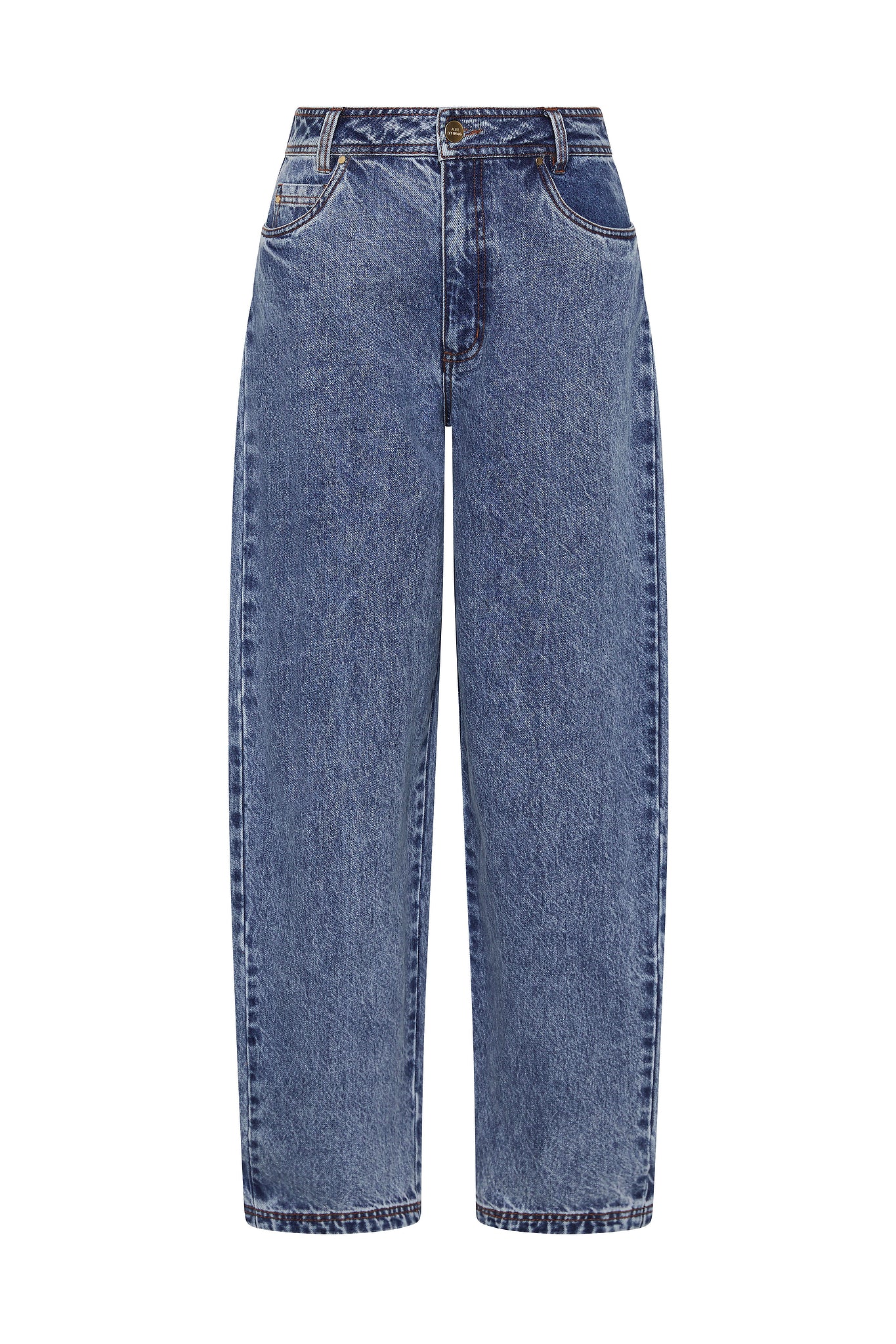 Blues Denim Barrel Jeans - Image 2