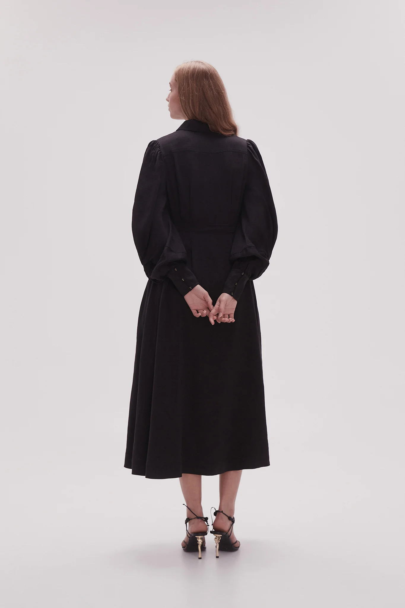 Bonnie Knot Sleeve Midi Dress - Image 5