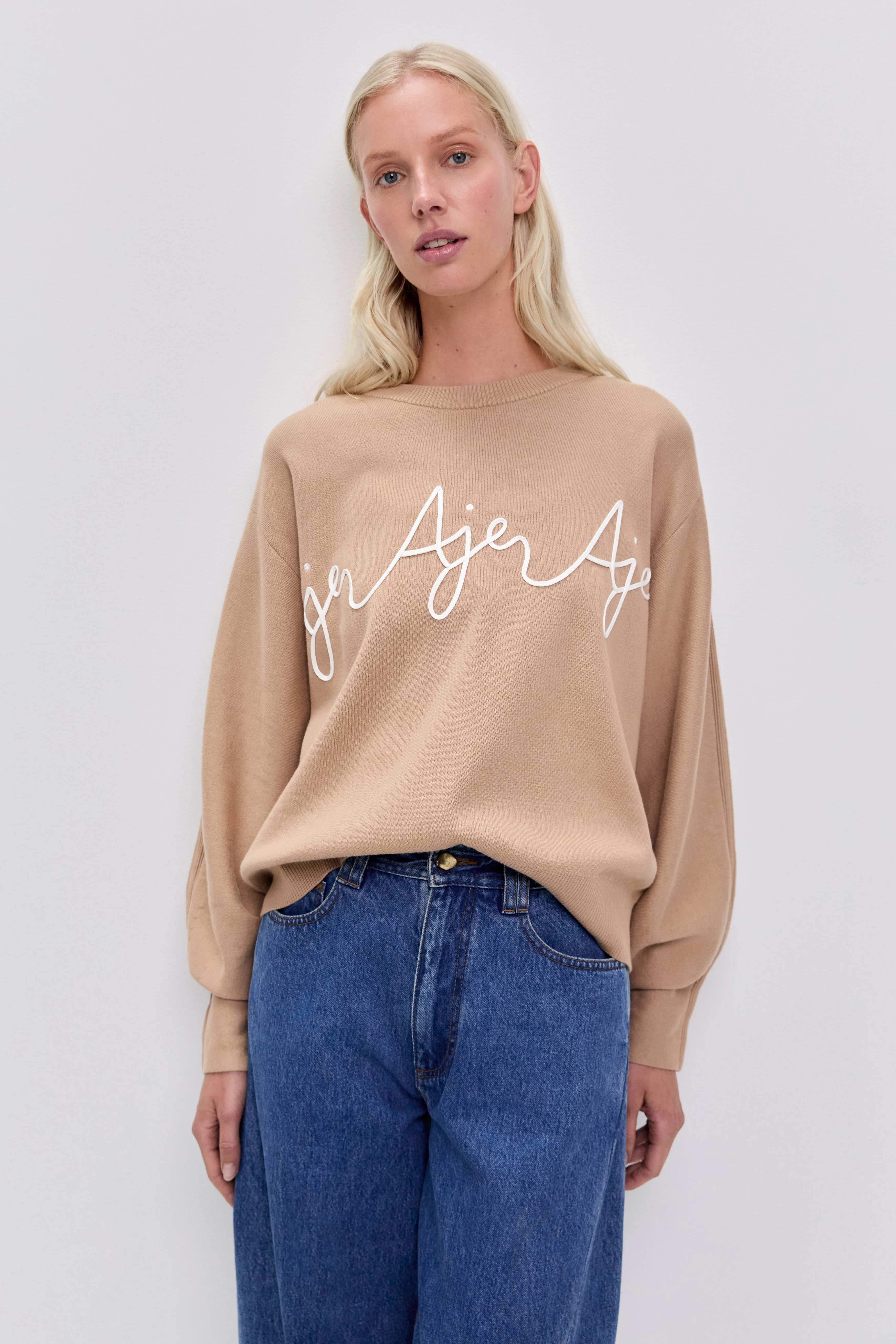 Brigitte Logo Knit Jumper - Image 3