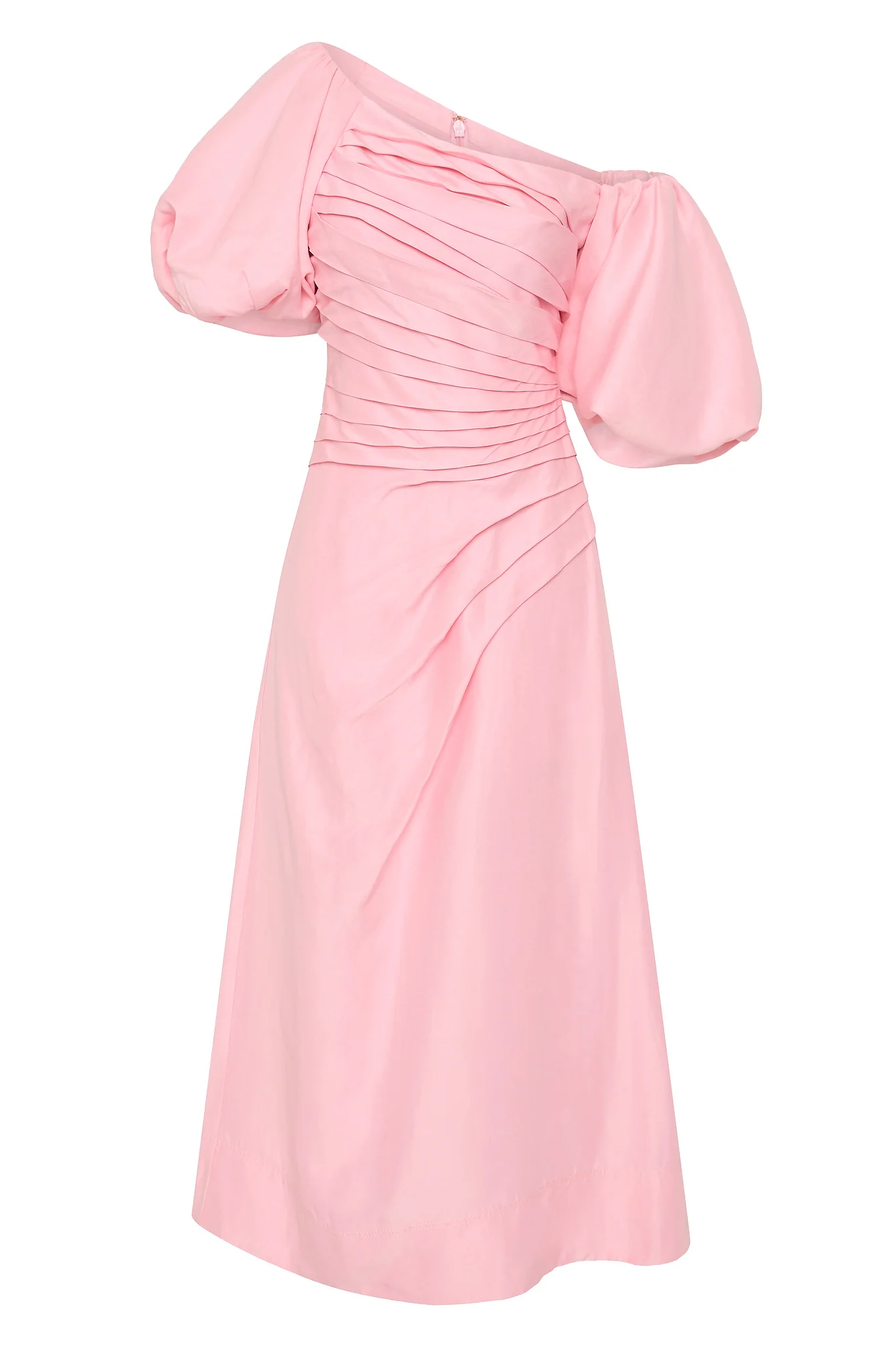 Cadence Ruched Midi Dress - Image 2