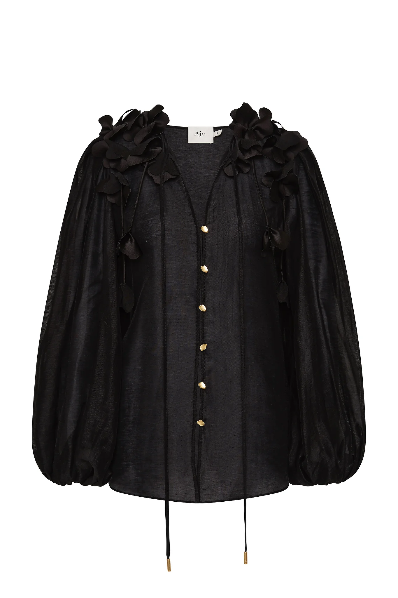 Camille Flower Blouse - Image 2