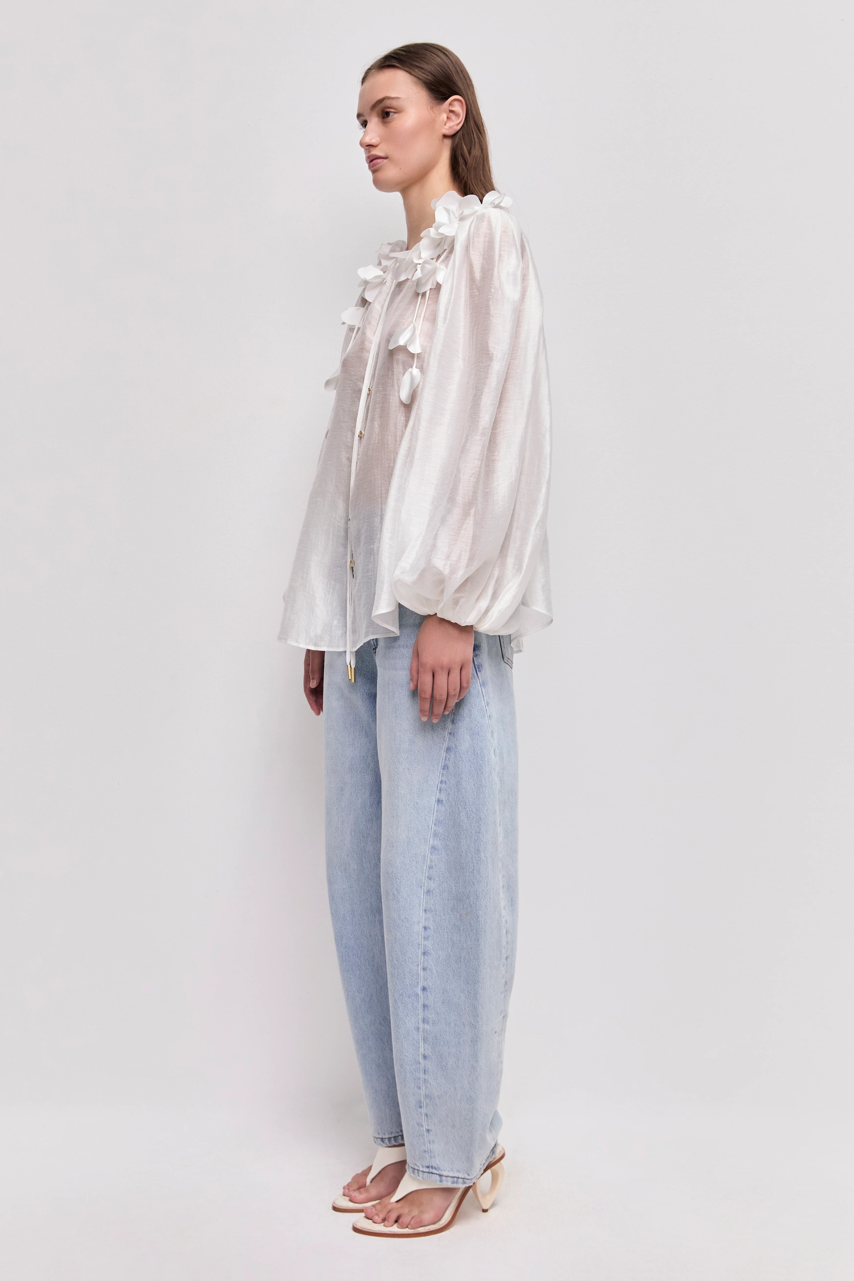 Camille Flower Blouse - Image 12