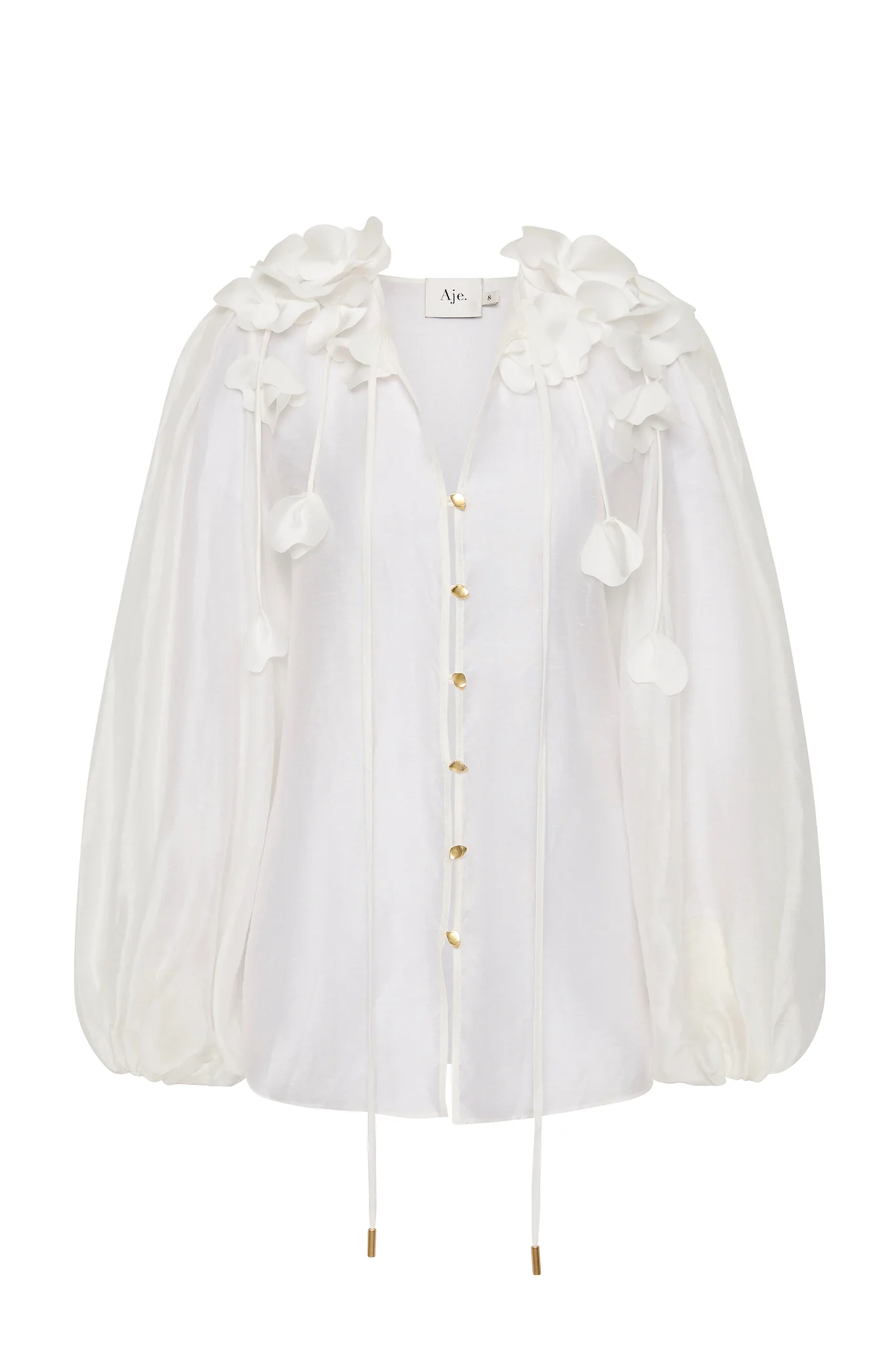 Camille Flower Blouse - Image 2