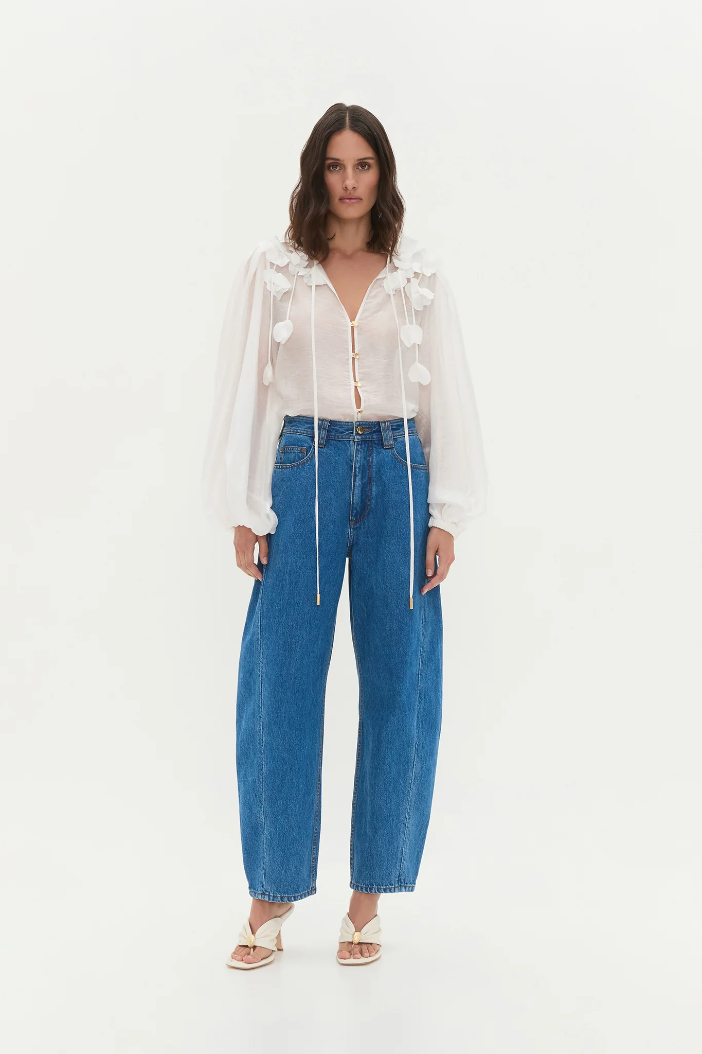 Camille Flower Blouse - Image 3