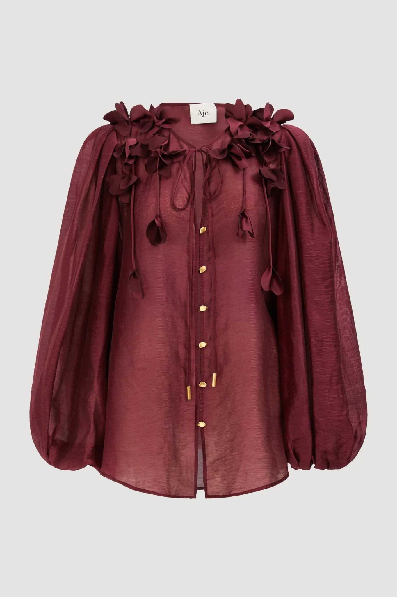 Camille Flower Blouse - Image 2