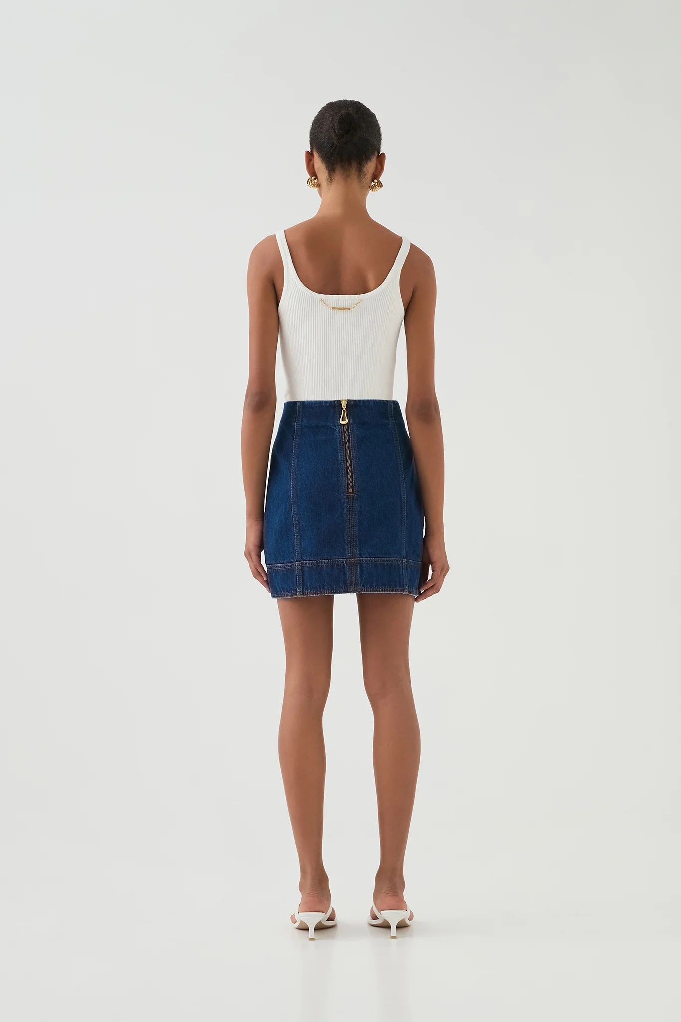 Carmen Denim Mini Skirt - Image 5
