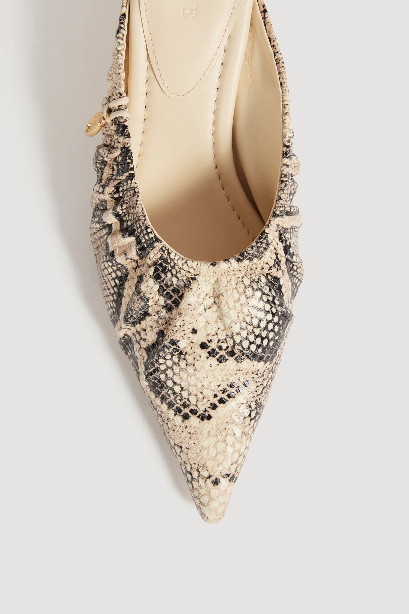 Carmena Rushed Mule Heel - Image 3