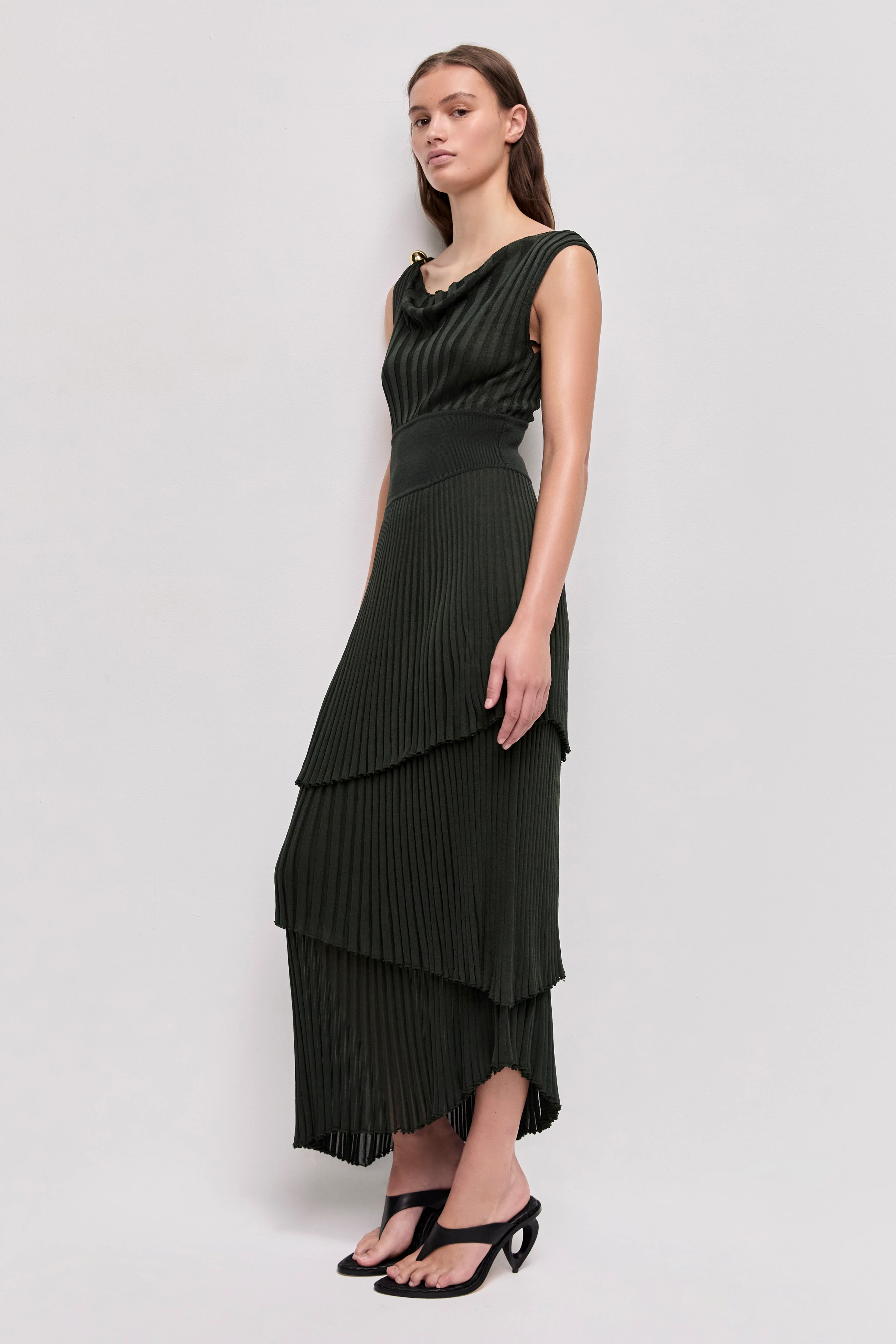 Carmine Knit Midi Dress - Image 5