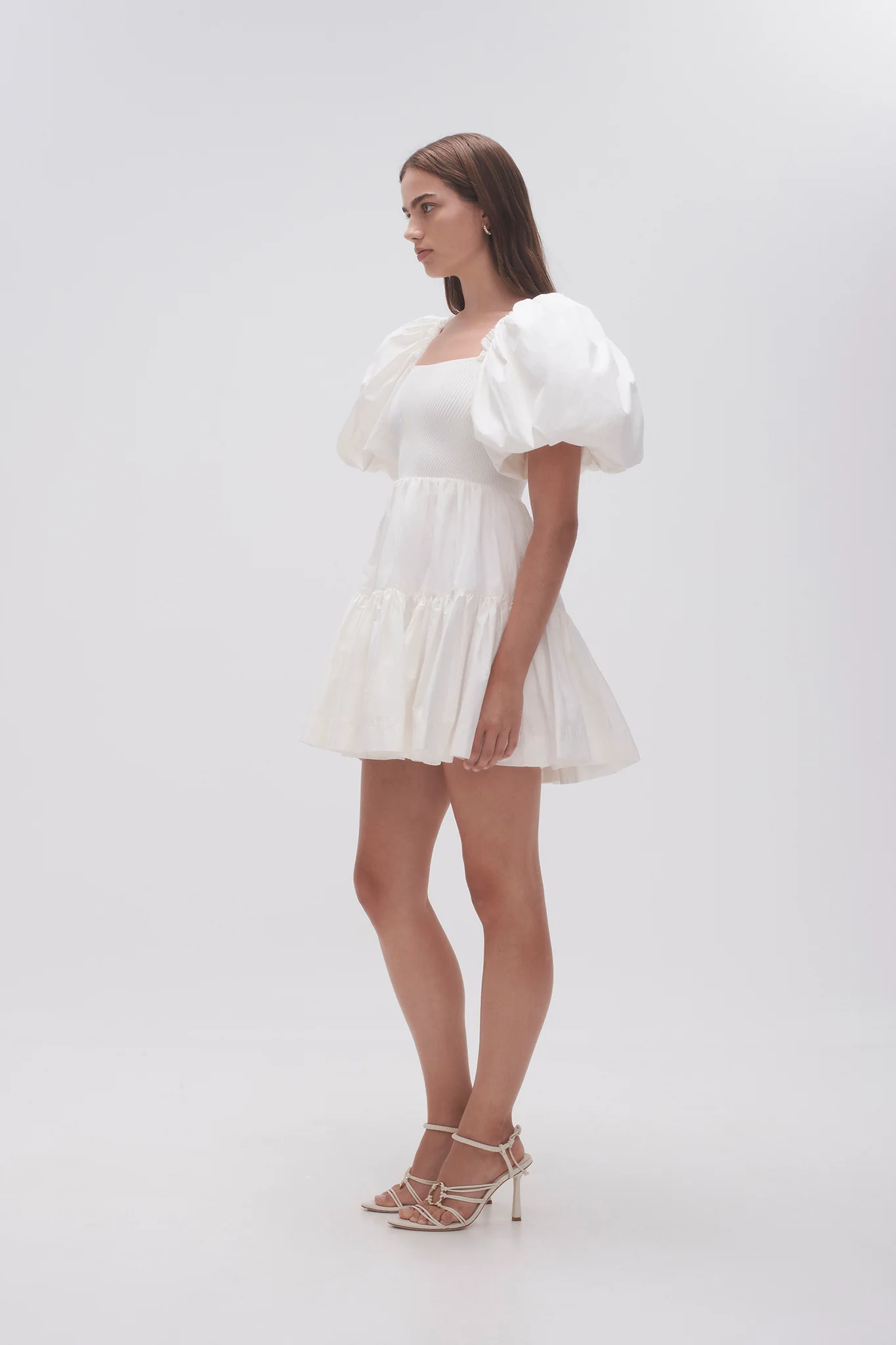 Casa Puff Sleeve Mini Dress - Image 3
