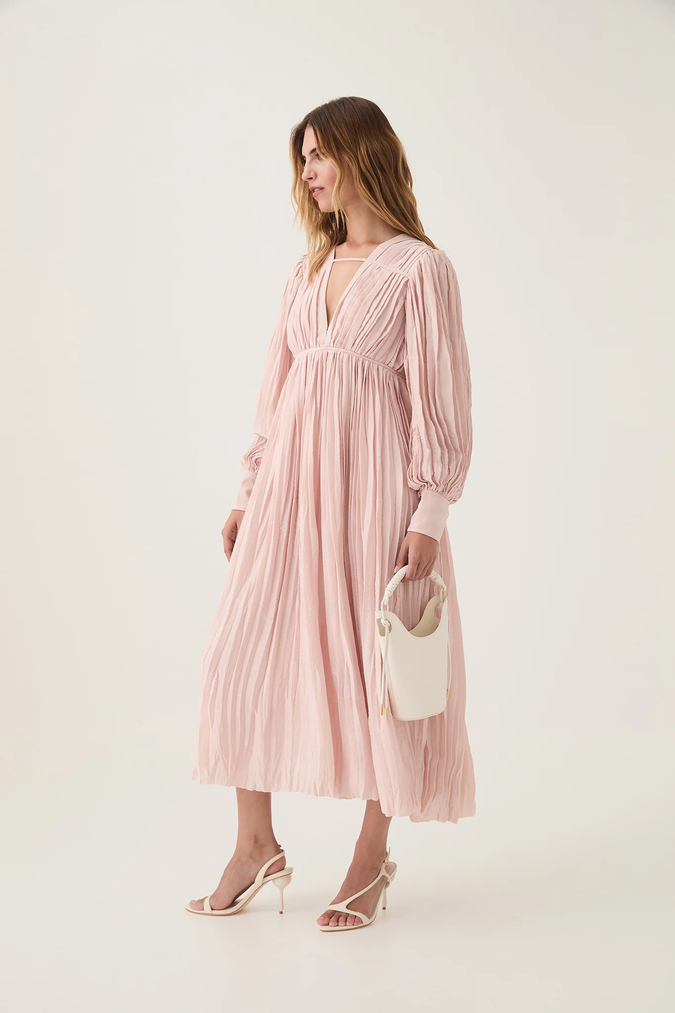 Catalyst Pleated Midi Dress - Image 3