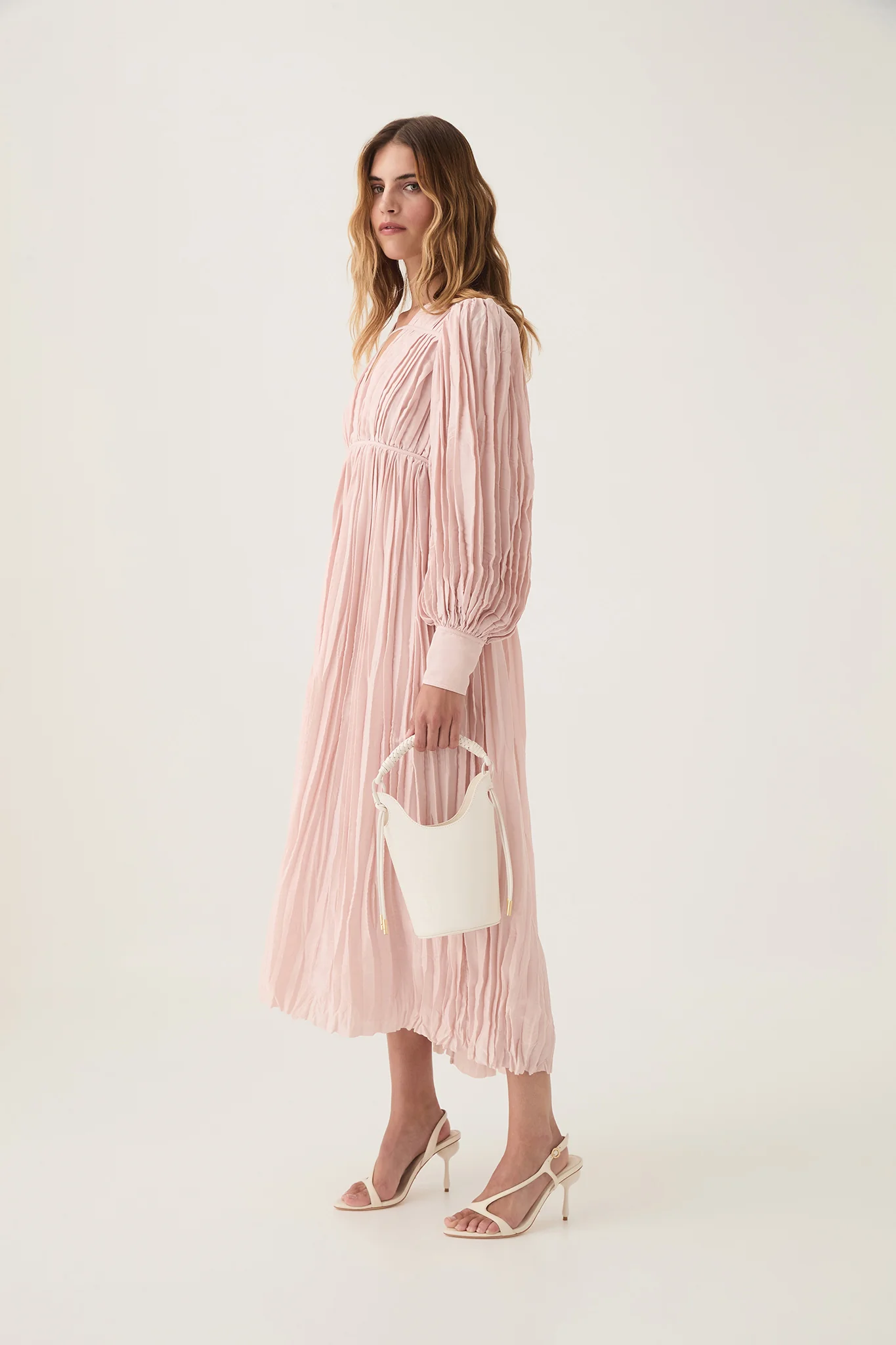 Catalyst Pleated Midi Dress - Image 5